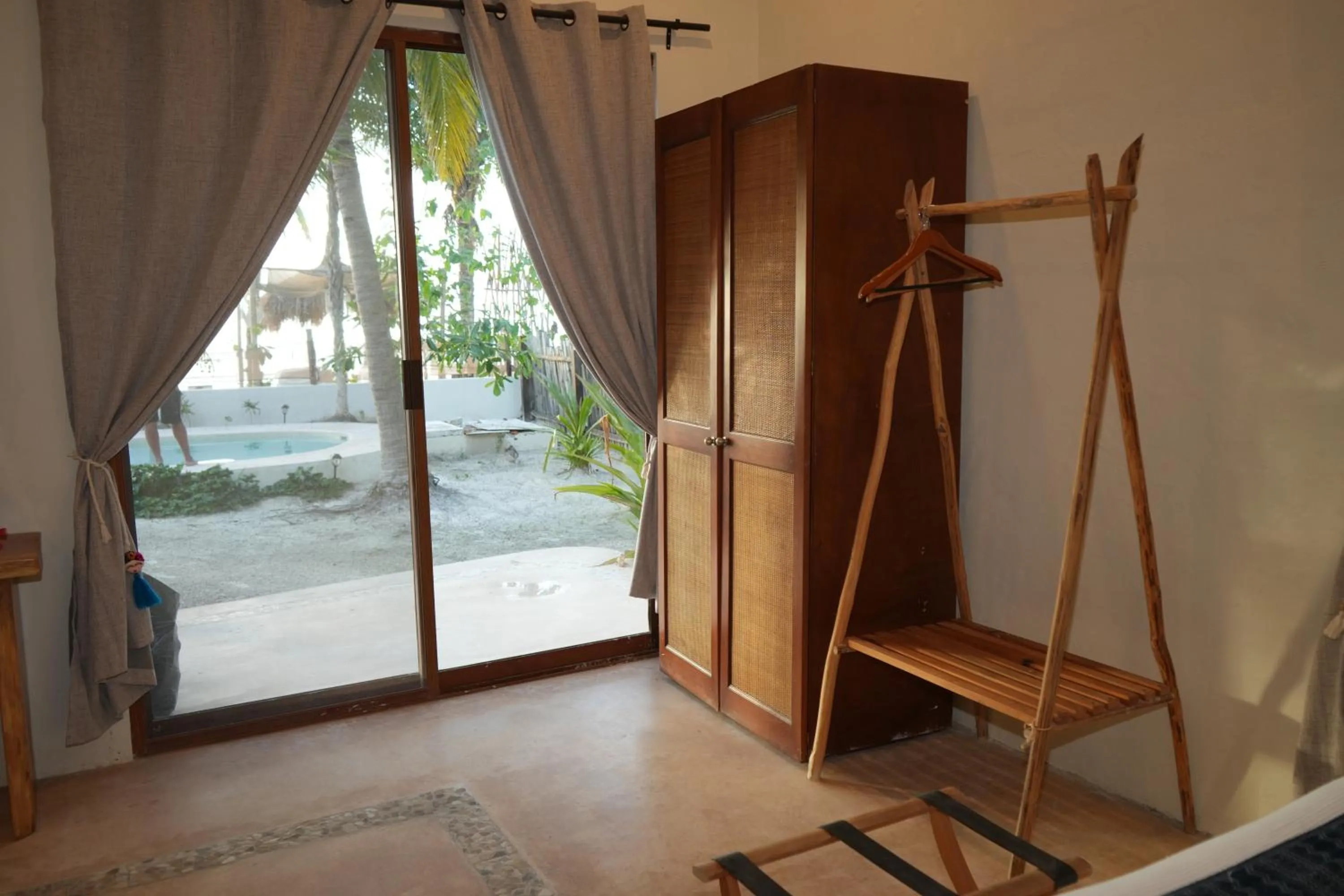 Balcony/Terrace in Hotel Boutique La Puerta Azul Beachfront - Adults Only