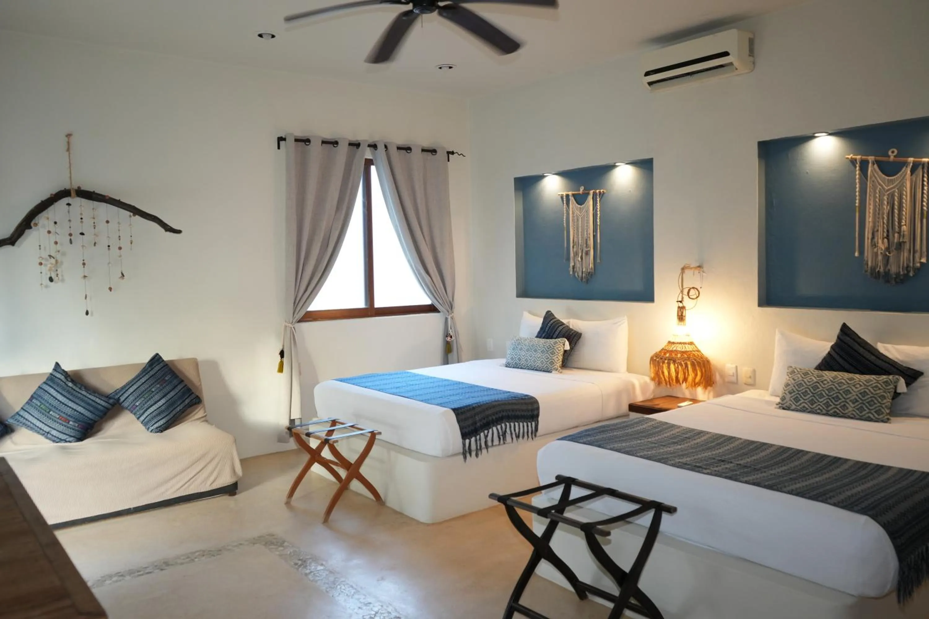 Bed in Hotel Boutique La Puerta Azul Beachfront - Adults Only