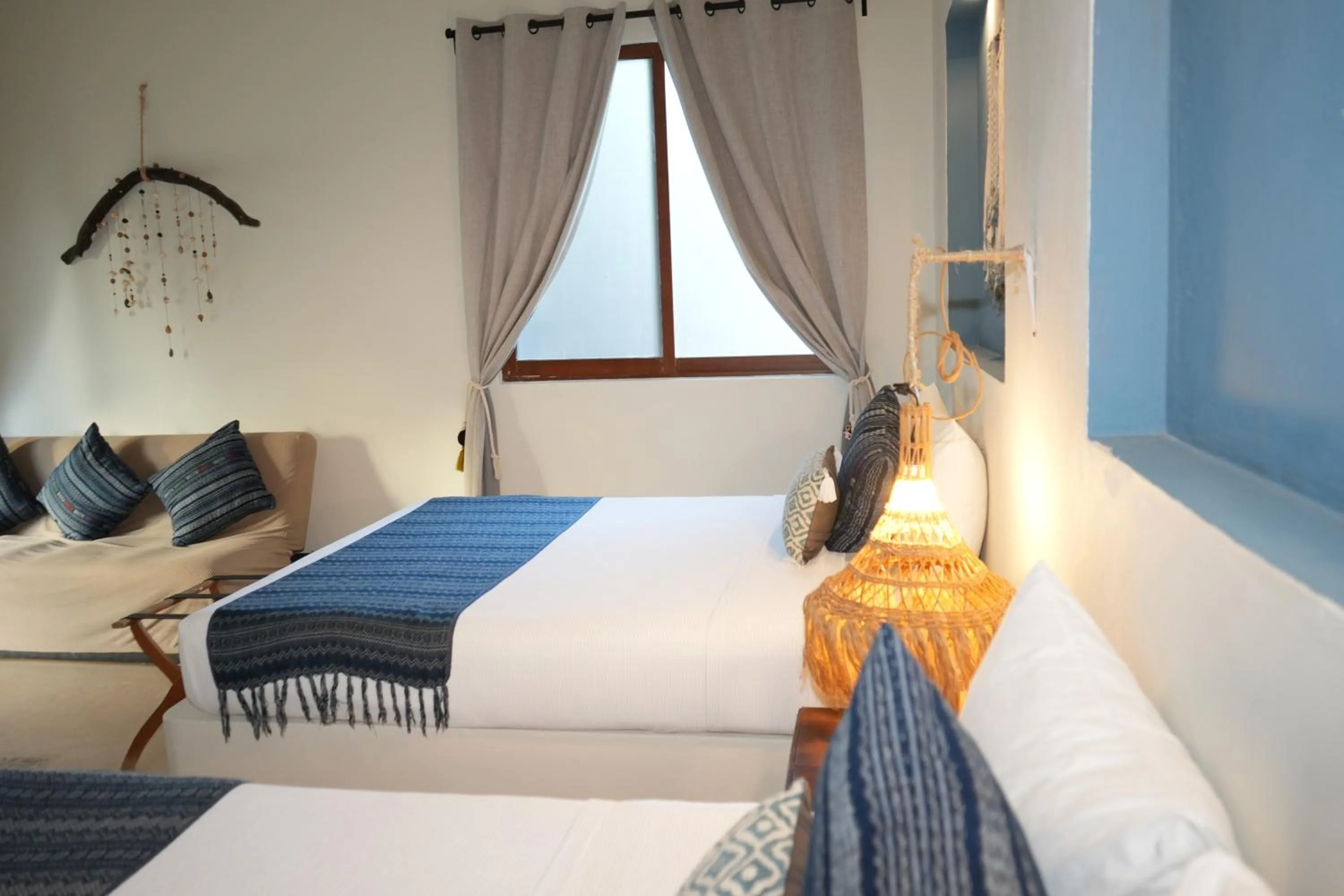 Bed in Hotel Boutique La Puerta Azul Beachfront - Adults Only