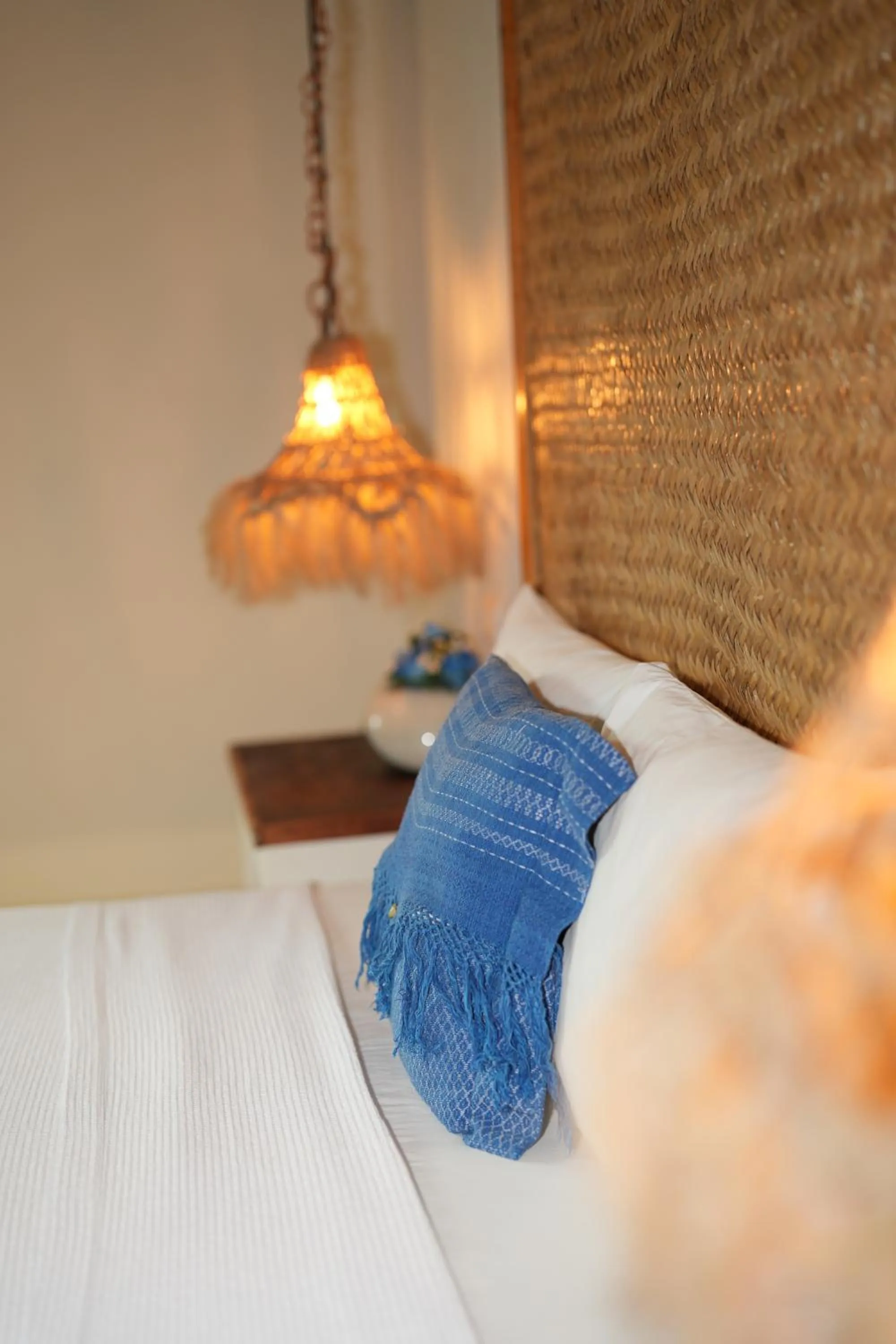 Bedroom, Bed in Hotel Boutique La Puerta Azul Beachfront - Adults Only