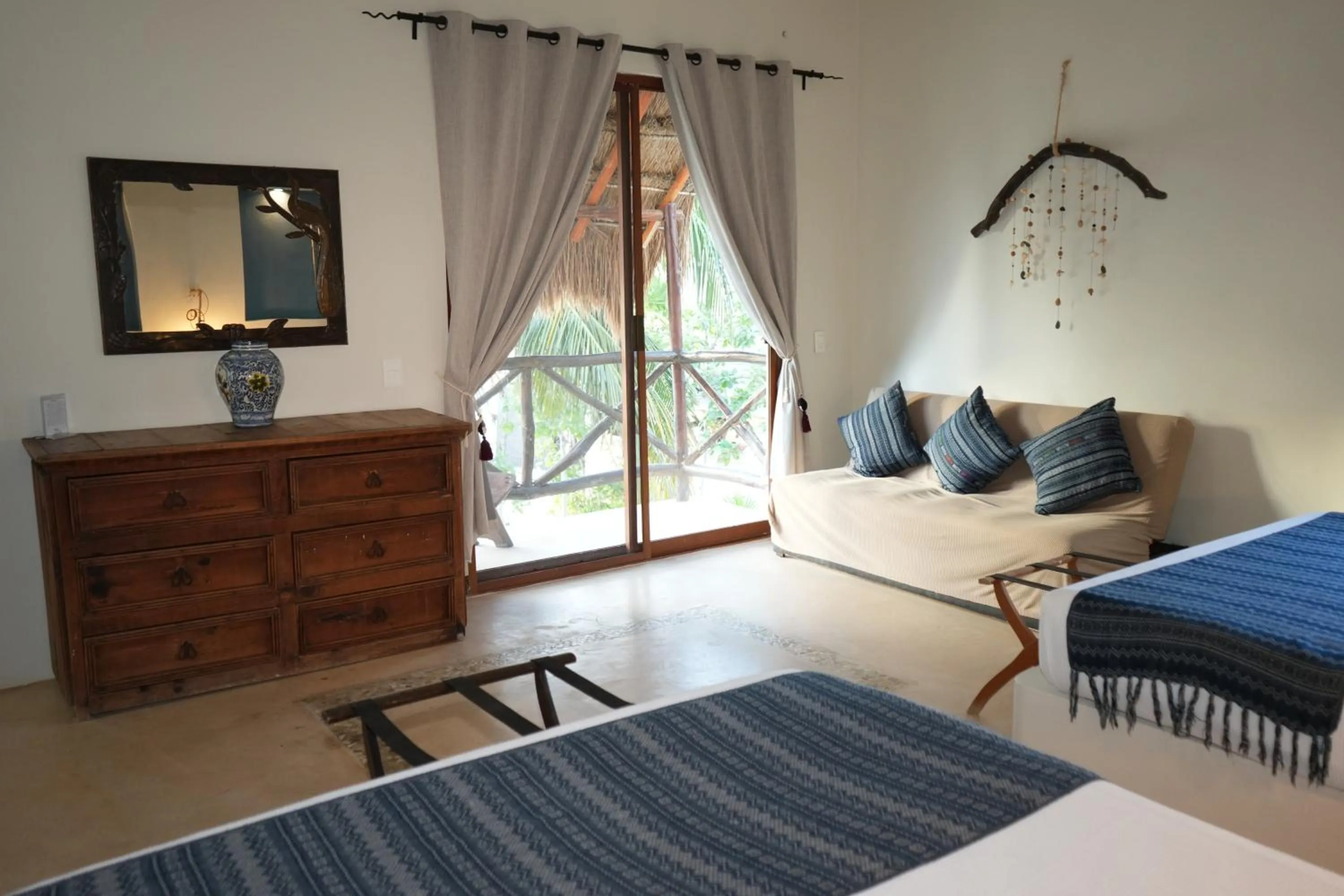 Bed in Hotel Boutique La Puerta Azul Beachfront - Adults Only