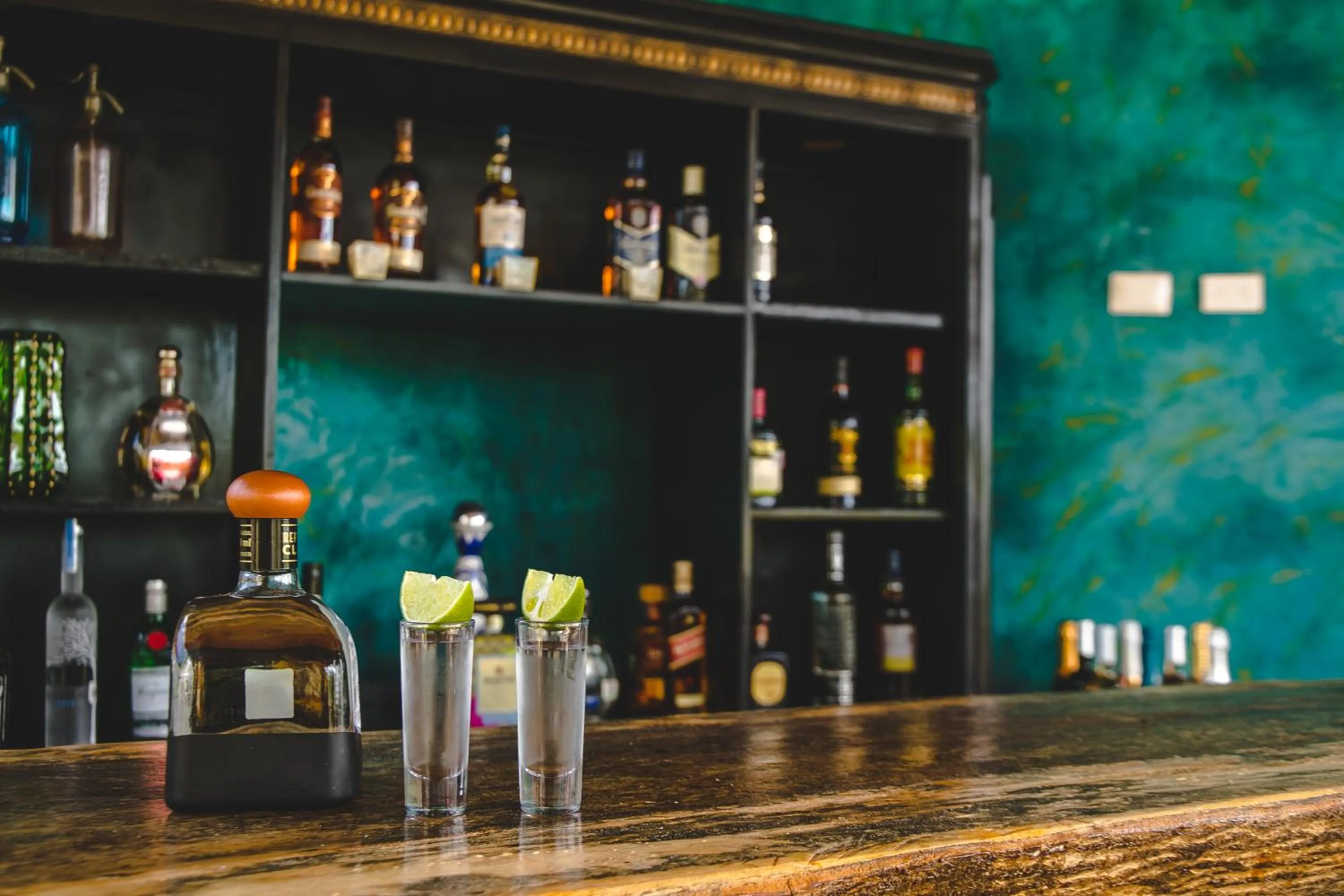 Lounge or bar in Hotel Boutique La Puerta Azul Beachfront - Adults Only