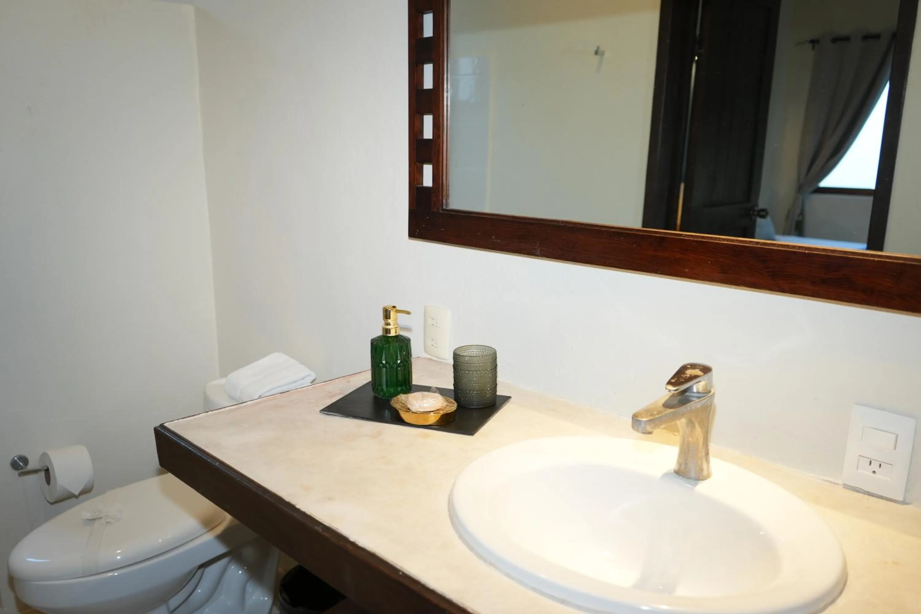 Bathroom in Hotel Boutique La Puerta Azul Beachfront - Adults Only