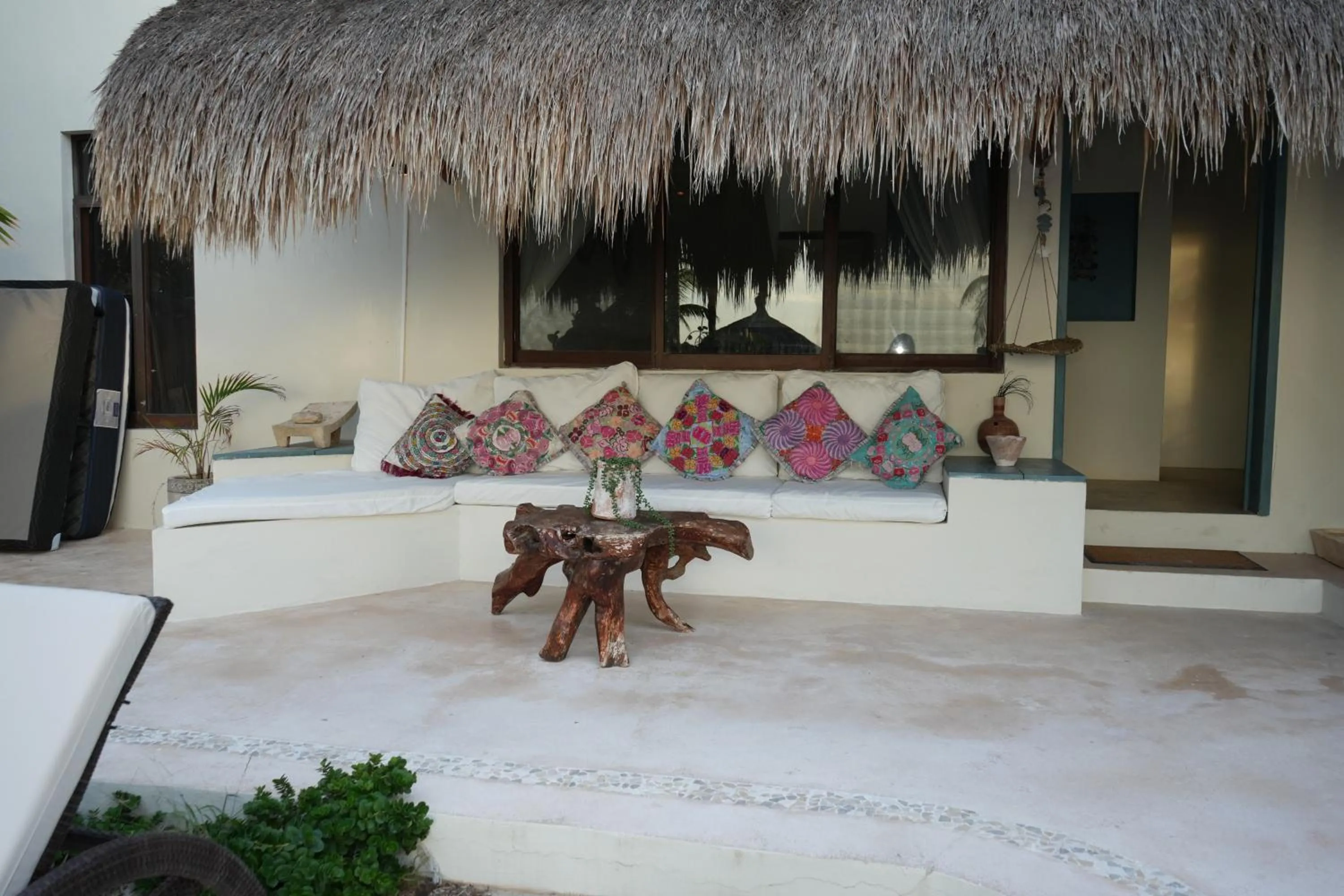 Living room in Hotel Boutique La Puerta Azul Beachfront - Adults Only