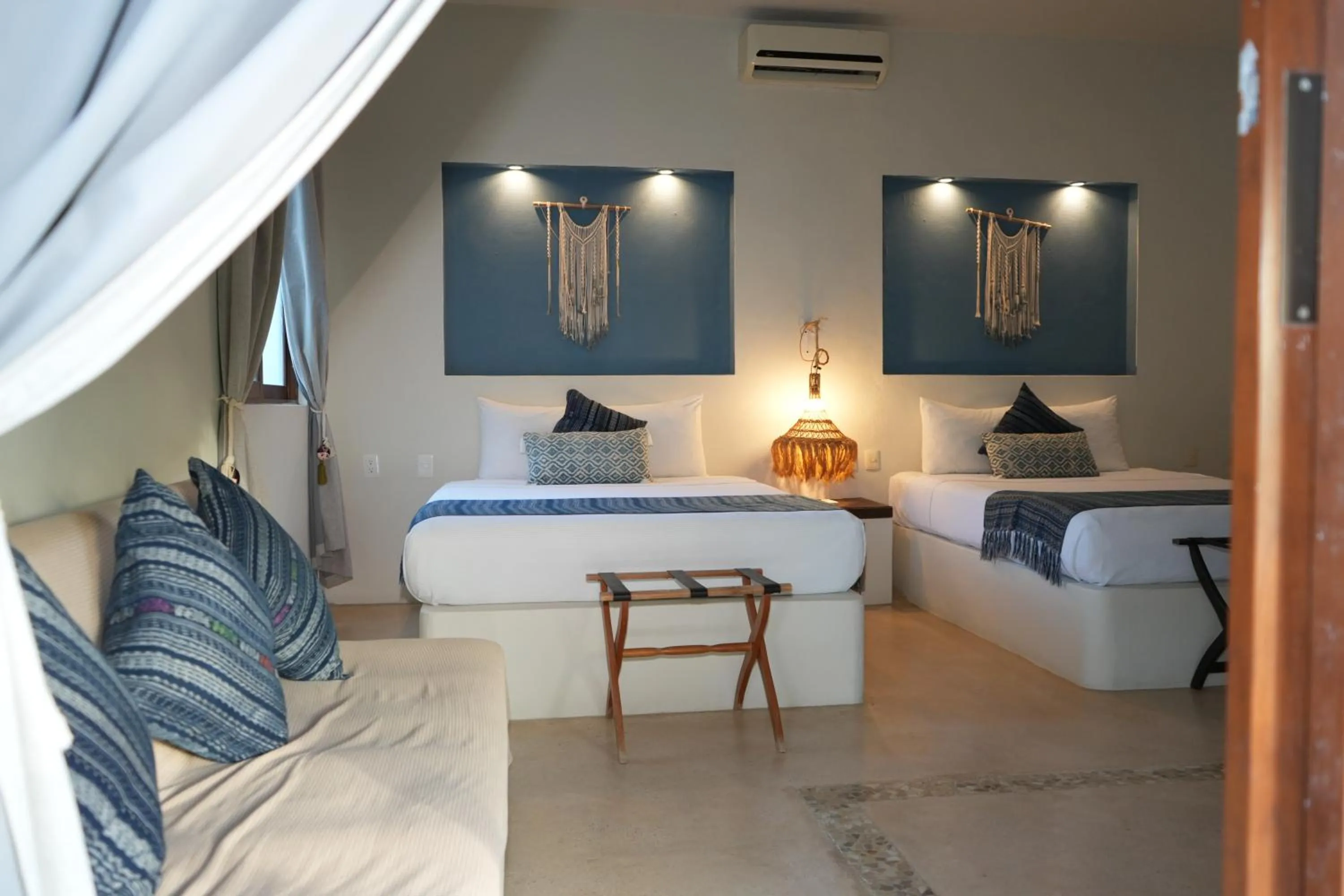 Bed in Hotel Boutique La Puerta Azul Beachfront - Adults Only