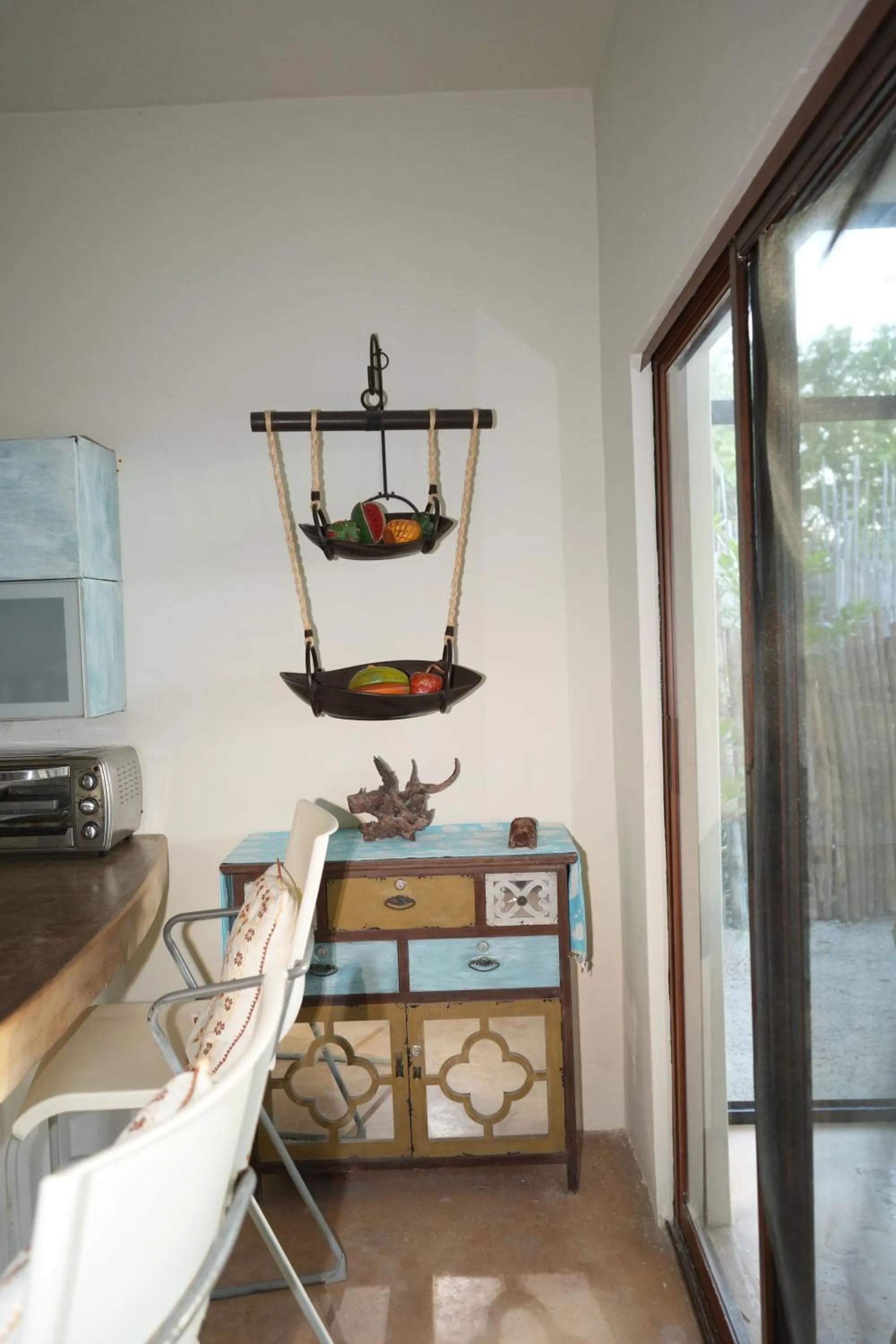 kitchen in Hotel Boutique La Puerta Azul Beachfront - Adults Only