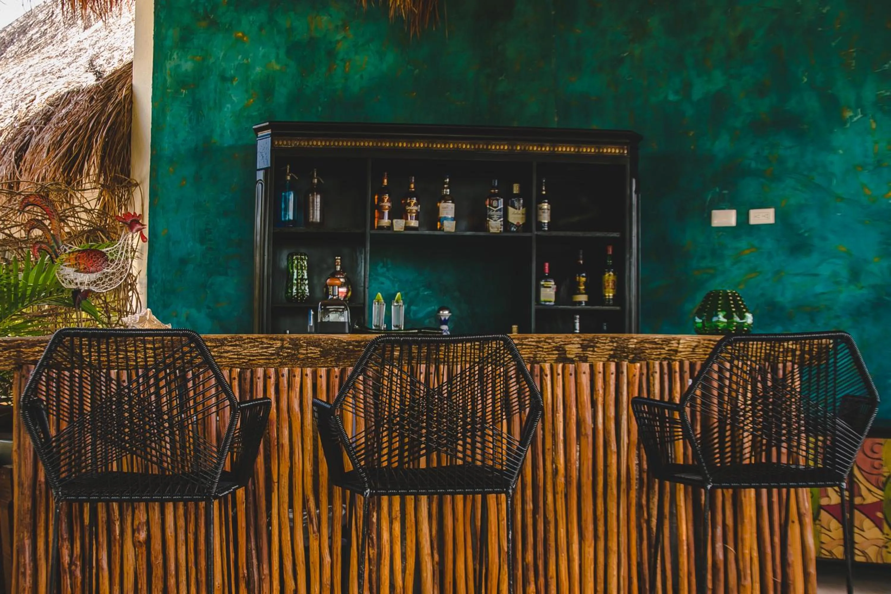 Lounge or bar in Hotel Boutique La Puerta Azul Beachfront - Adults Only