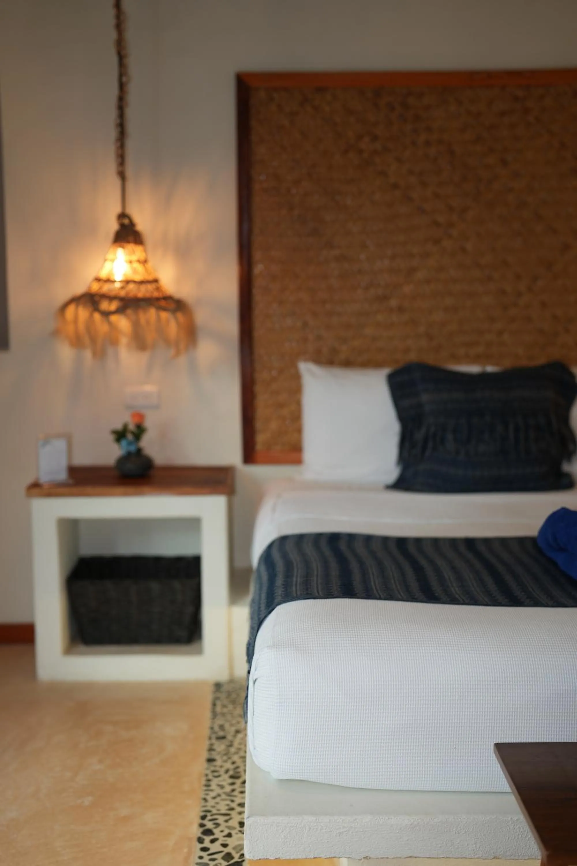 Bedroom, Bed in Hotel Boutique La Puerta Azul Beachfront - Adults Only