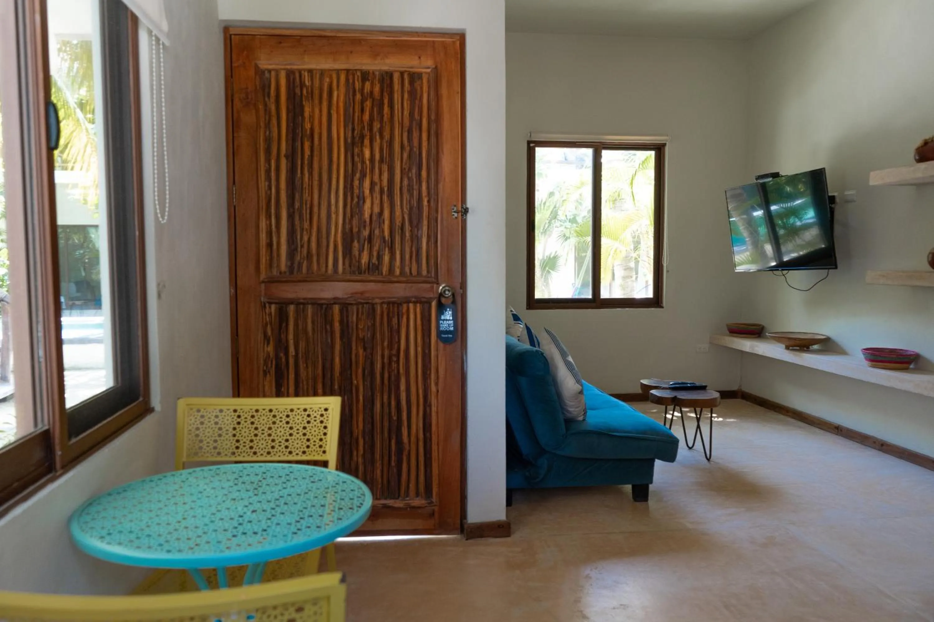 Living room in Hotel Boutique La Puerta Azul Beachfront - Adults Only