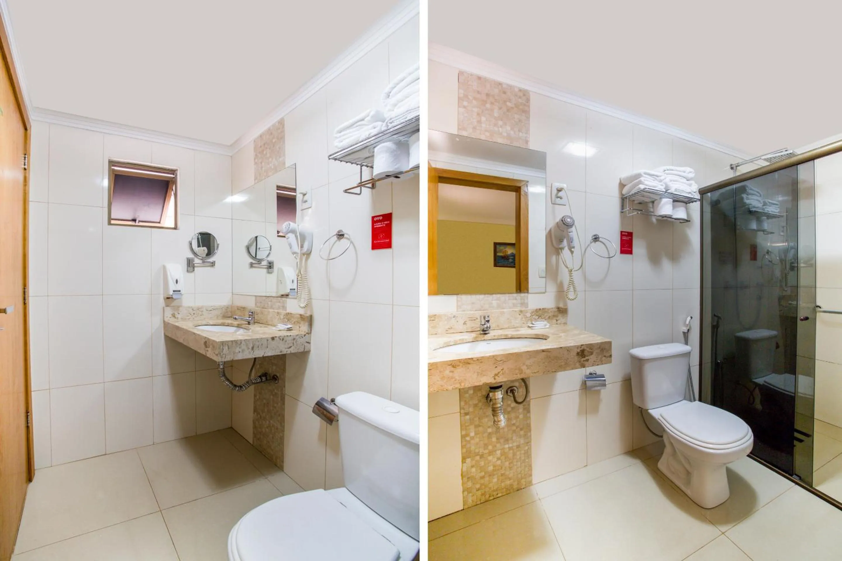 Bathroom in OYO Hotel Via Universitária, Anápolis