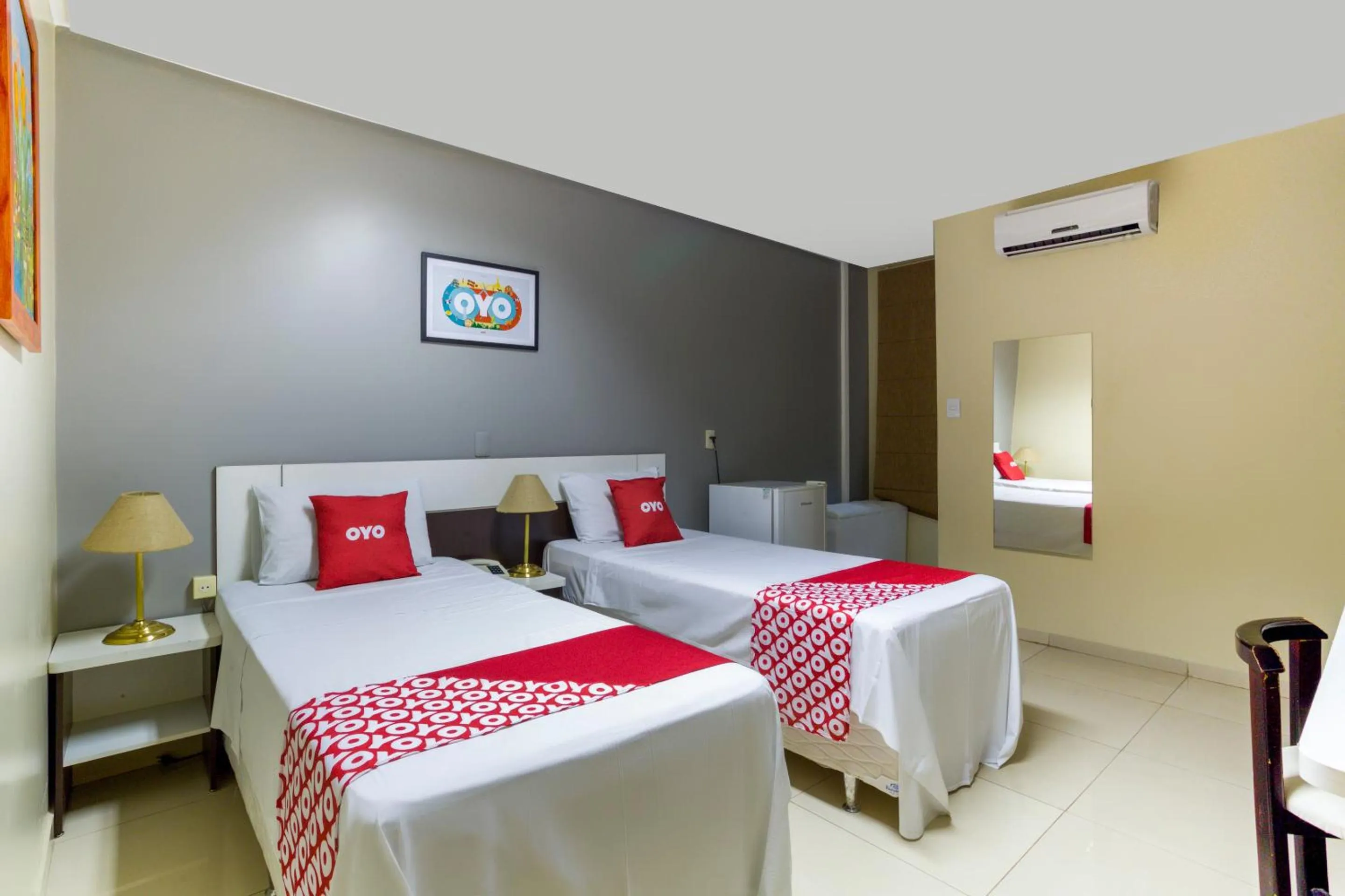 Photo of the whole room in OYO Hotel Via Universitária, Anápolis