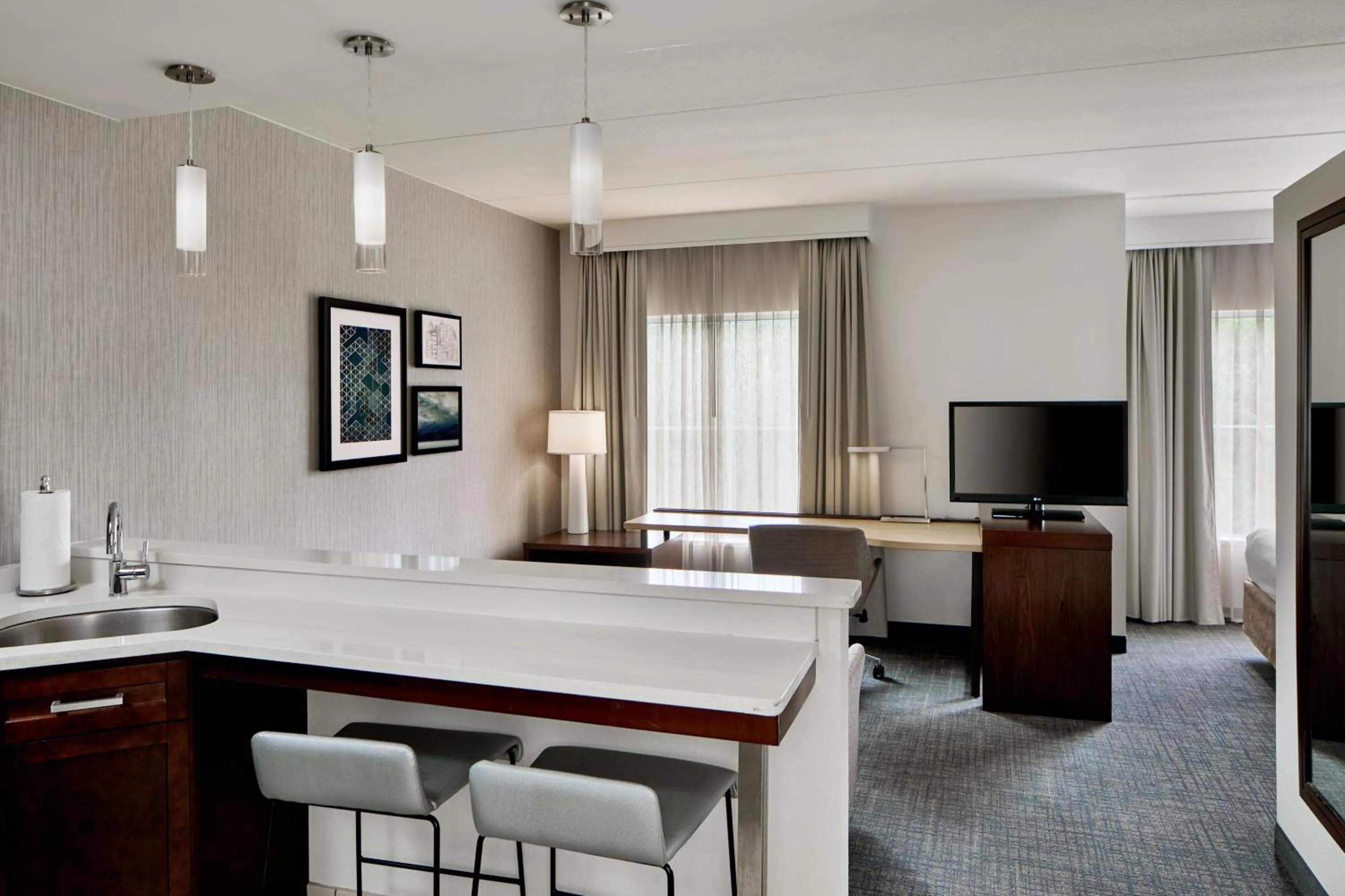 Living room in Residence Inn Atlanta NE/Duluth Sugarloaf