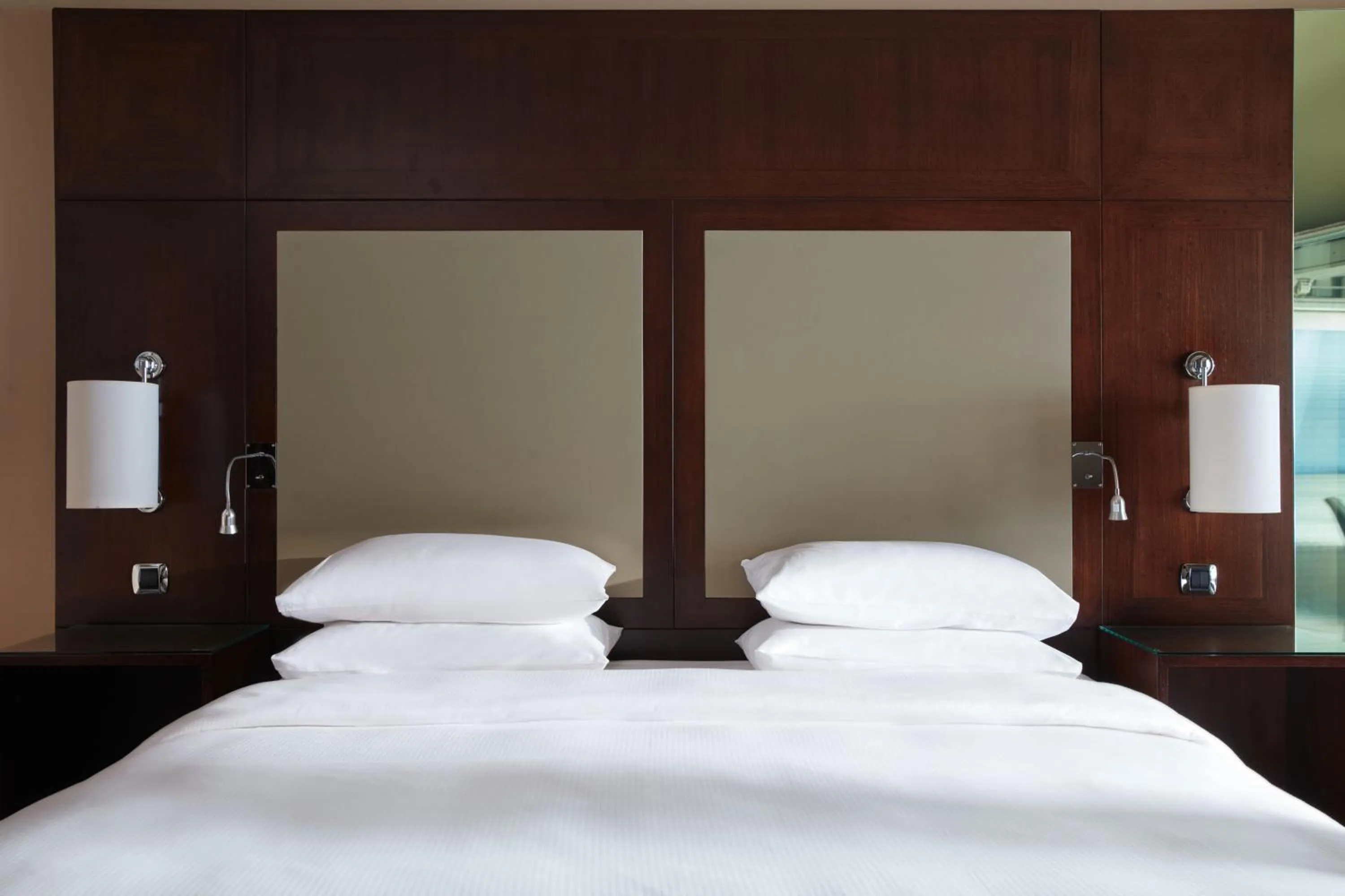 Bed in Hyatt Regency Nice Palais de la Méditerranée