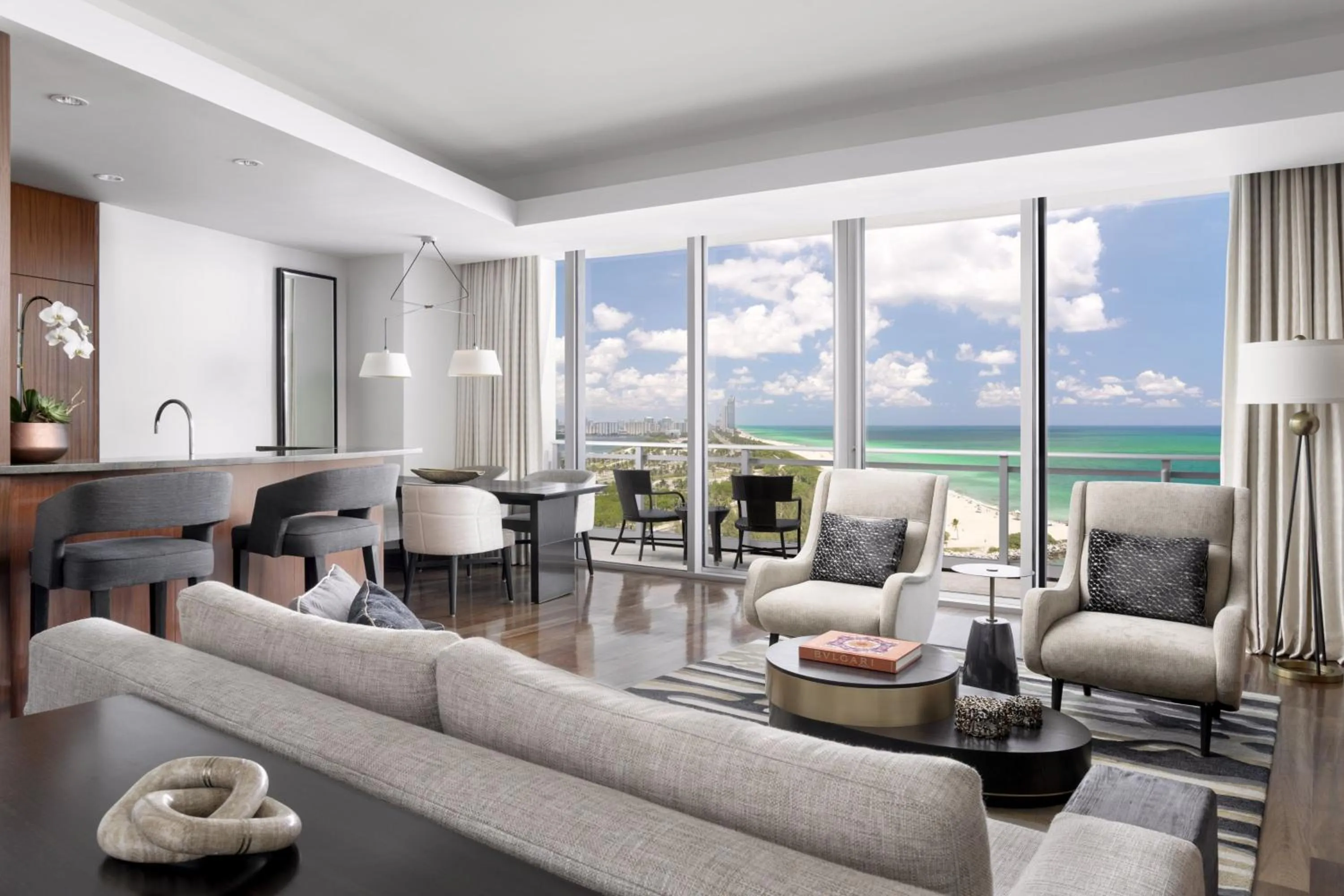 Living room in The Ritz-Carlton Bal Harbour, Miami