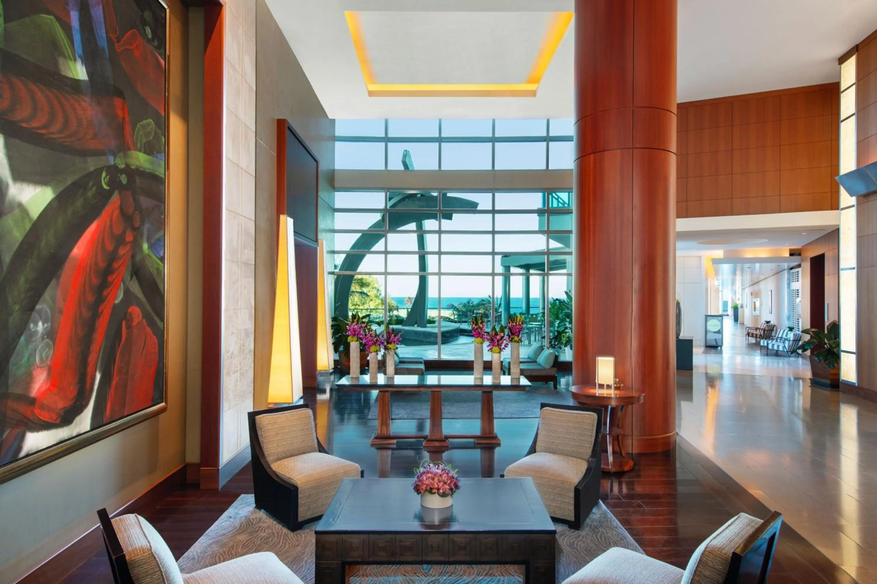 Lobby or reception in The Ritz-Carlton Bal Harbour, Miami