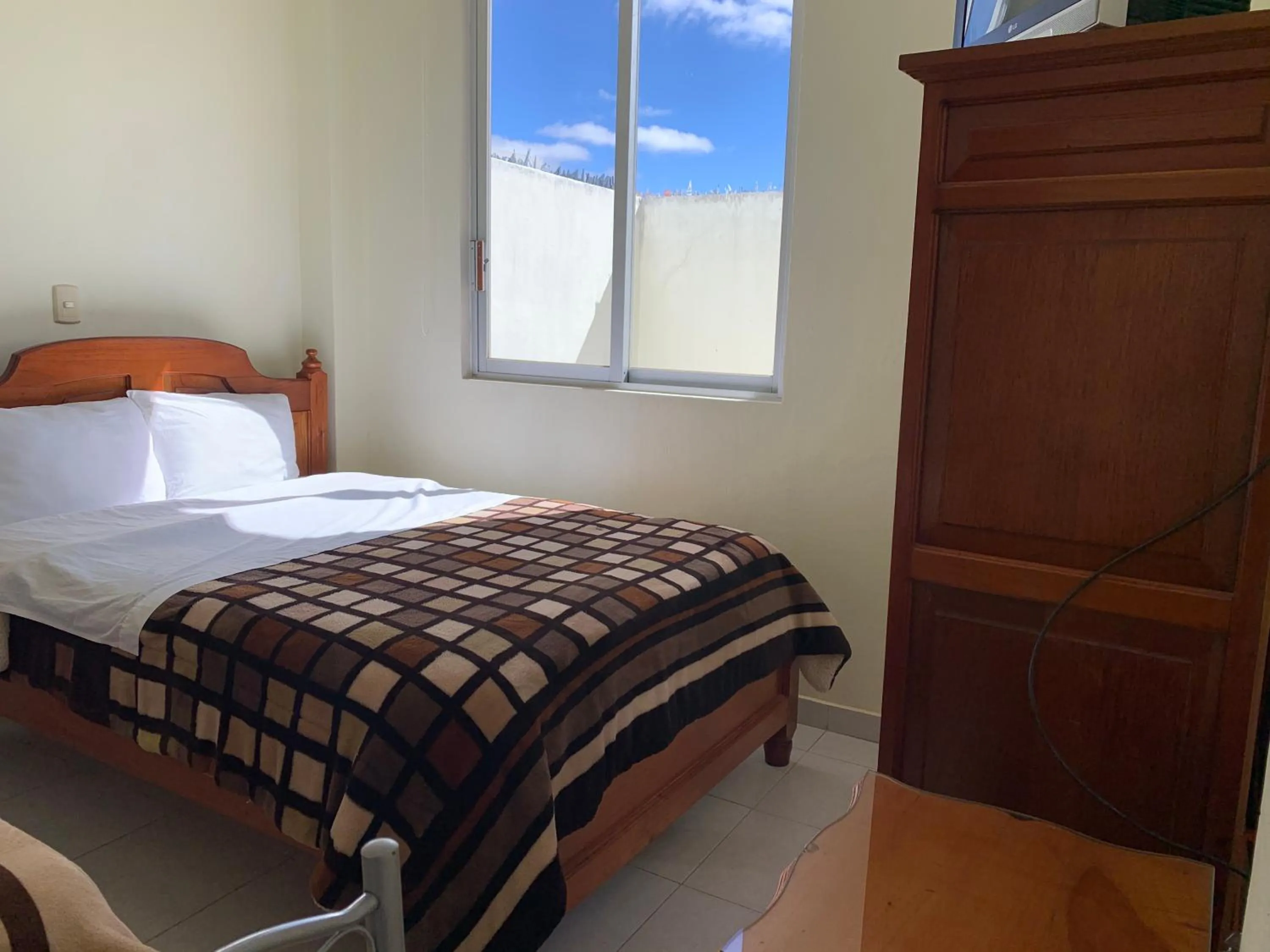 Bed in Hotel Renacimiento