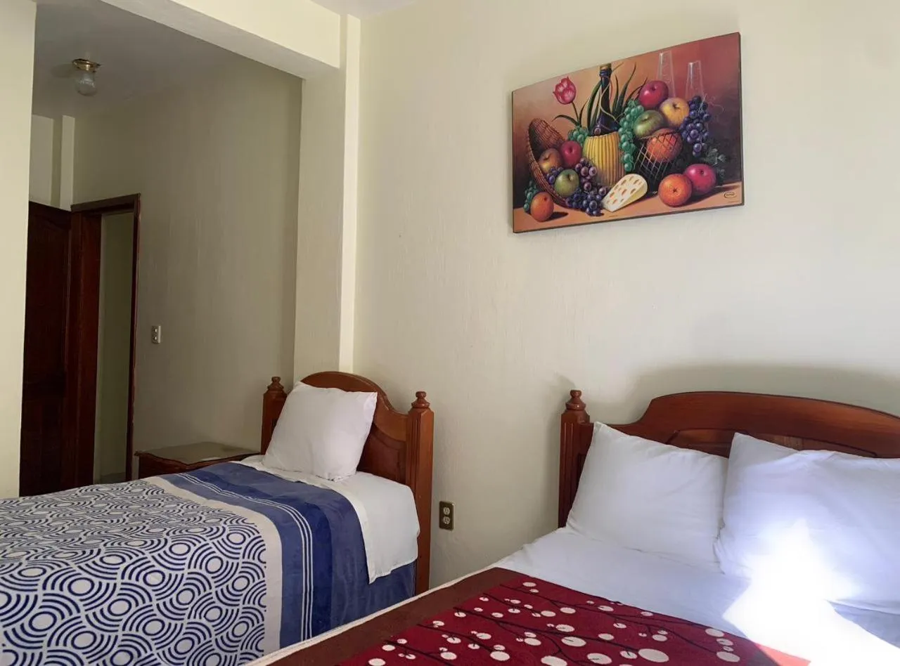 Bed in Hotel Renacimiento