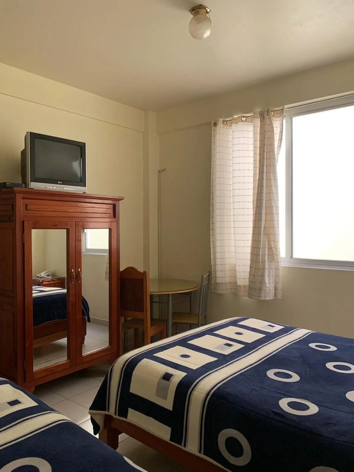 Bed in Hotel Renacimiento