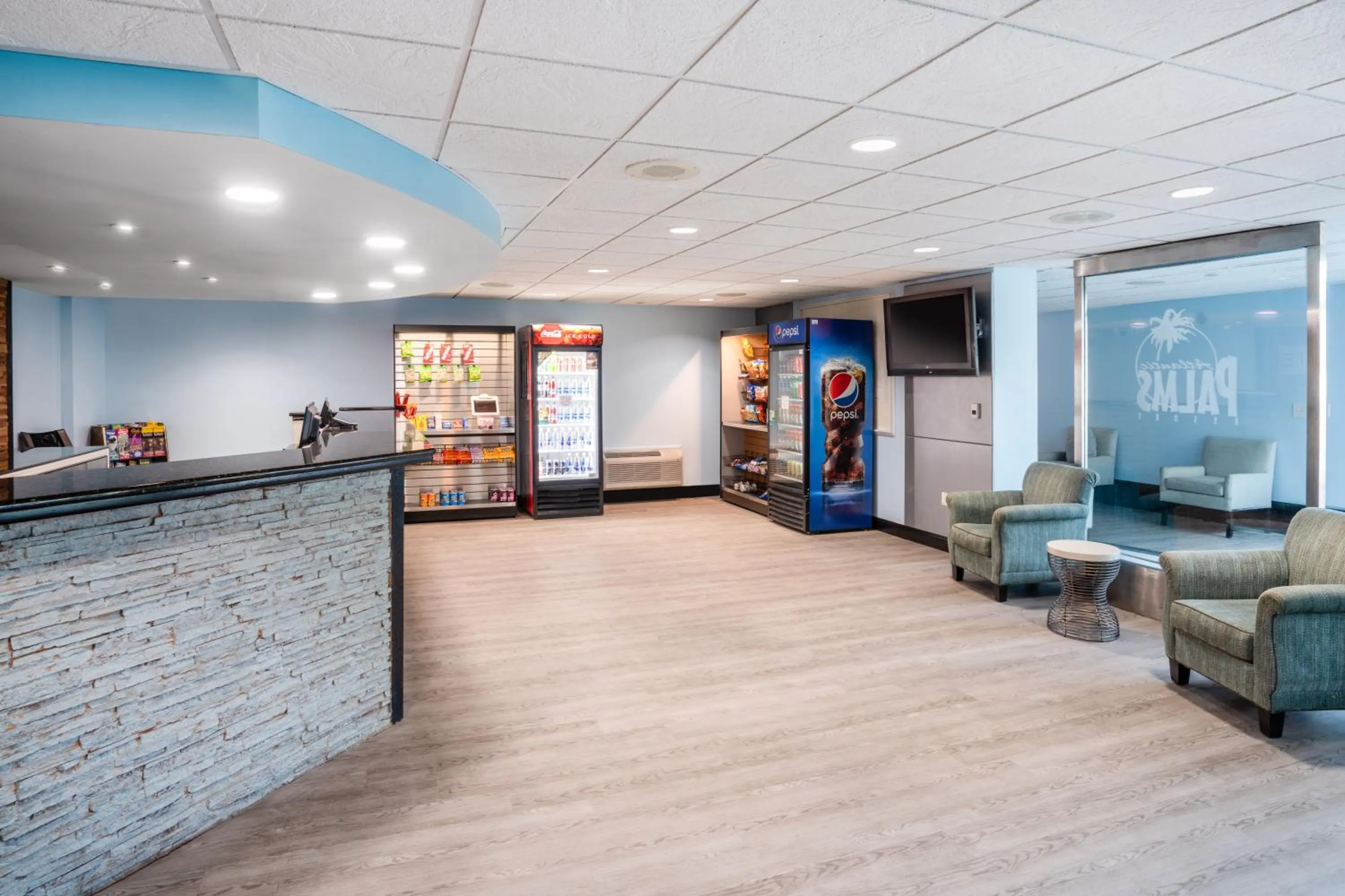 Lobby or reception in Palette Resort Myrtle Beach