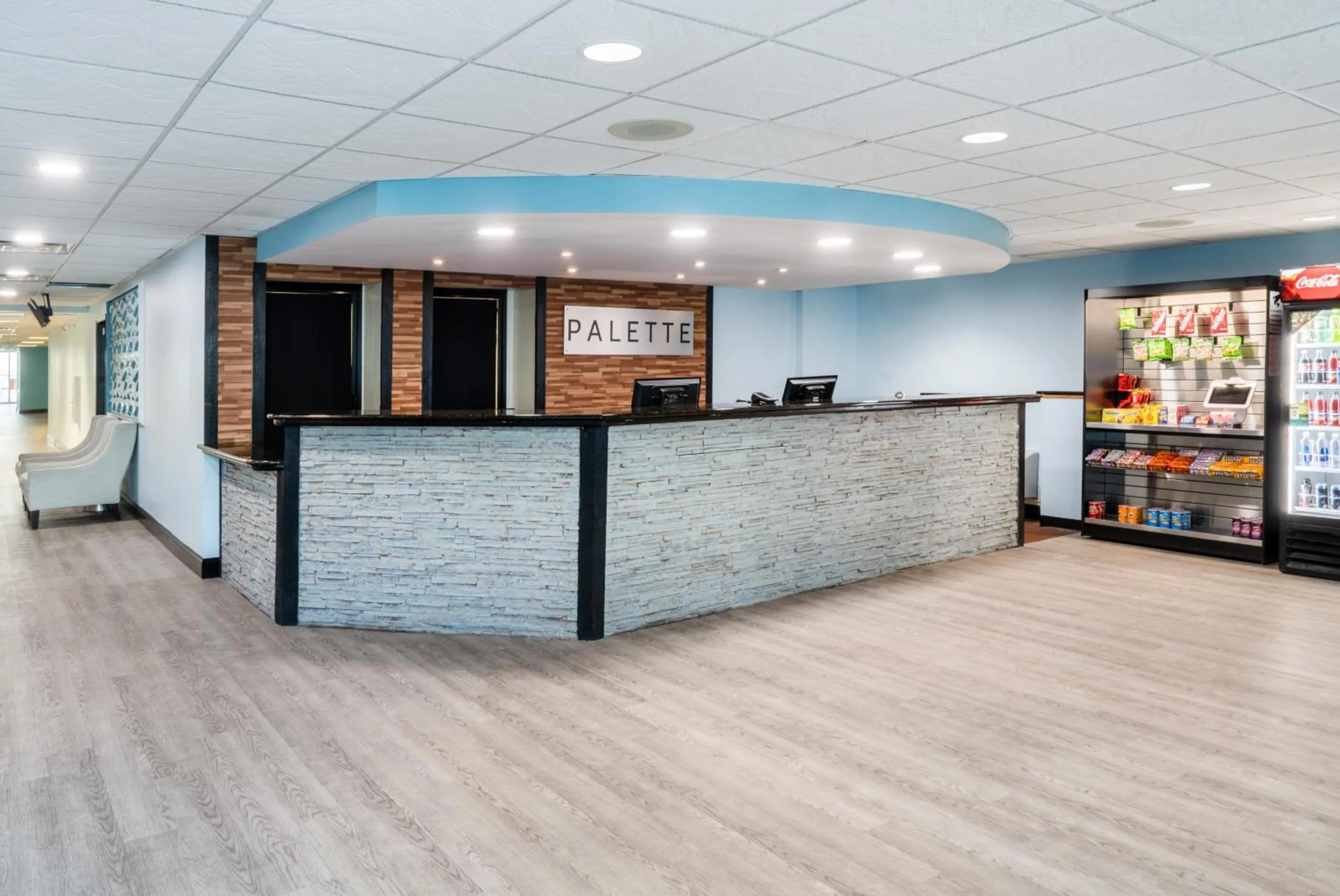 Lobby or reception in Palette Resort Myrtle Beach