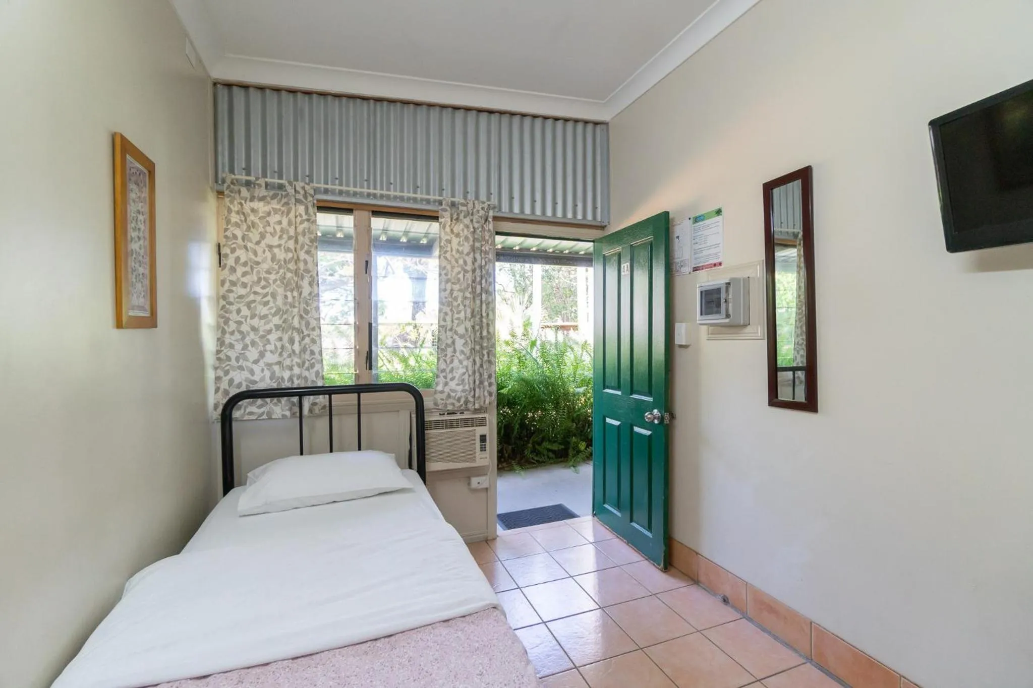 View (from property/room), Bed in Woolshed Eco Lodge