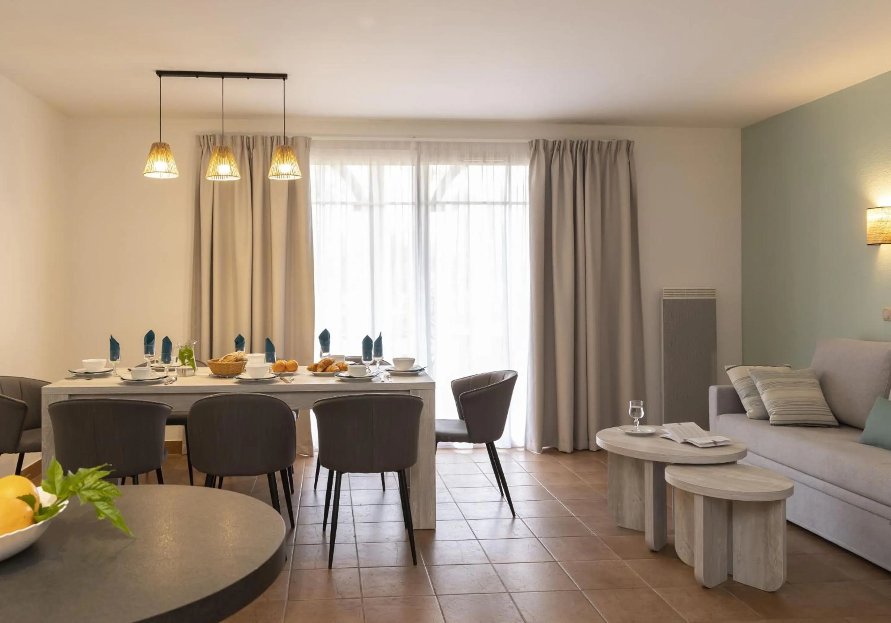 Seating area in Résidence Odalys Les Greens du Bassin