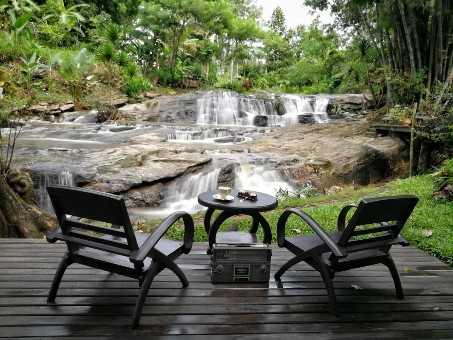 Restaurant/places to eat in Sukantara Cascade Resort and Spa