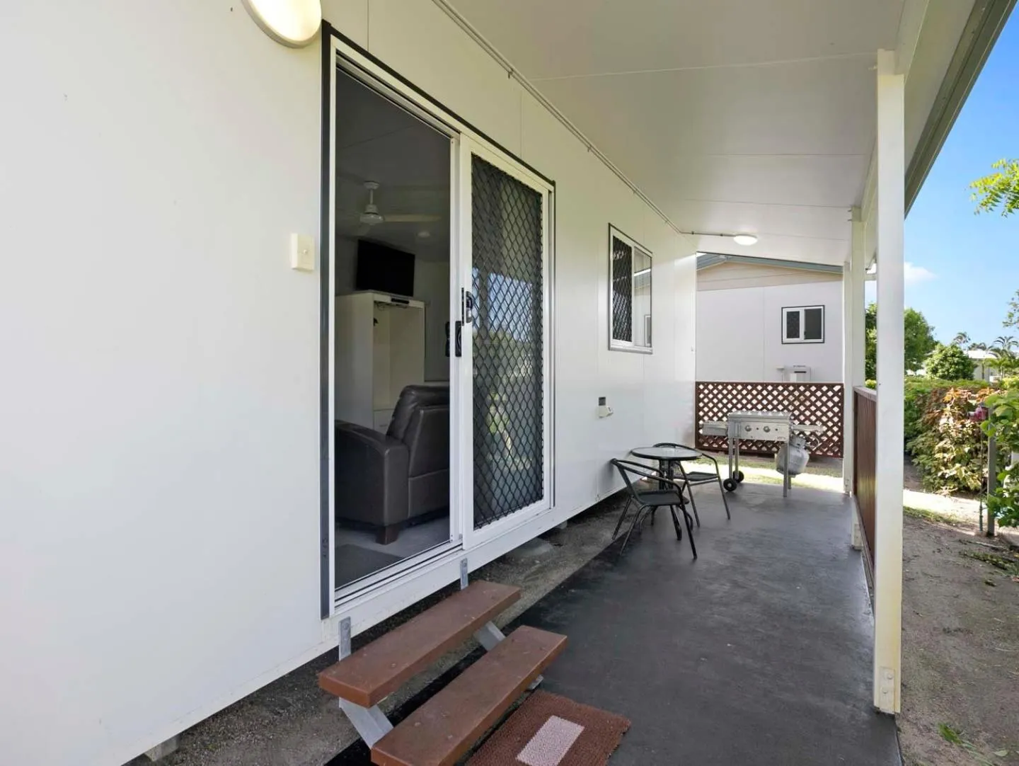 Patio in Queens Beach Tourist Village