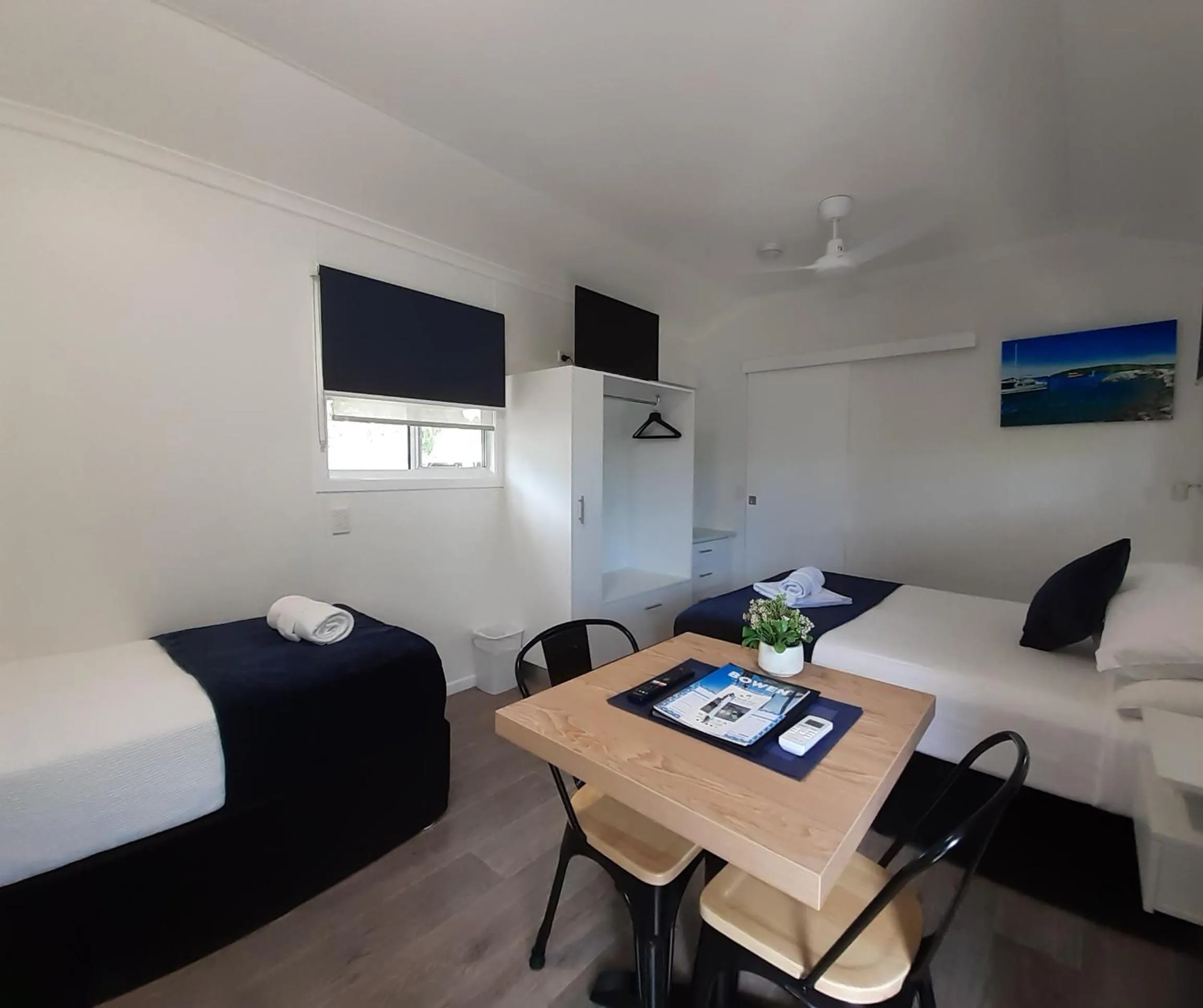 Bed in Queens Beach Tourist Village