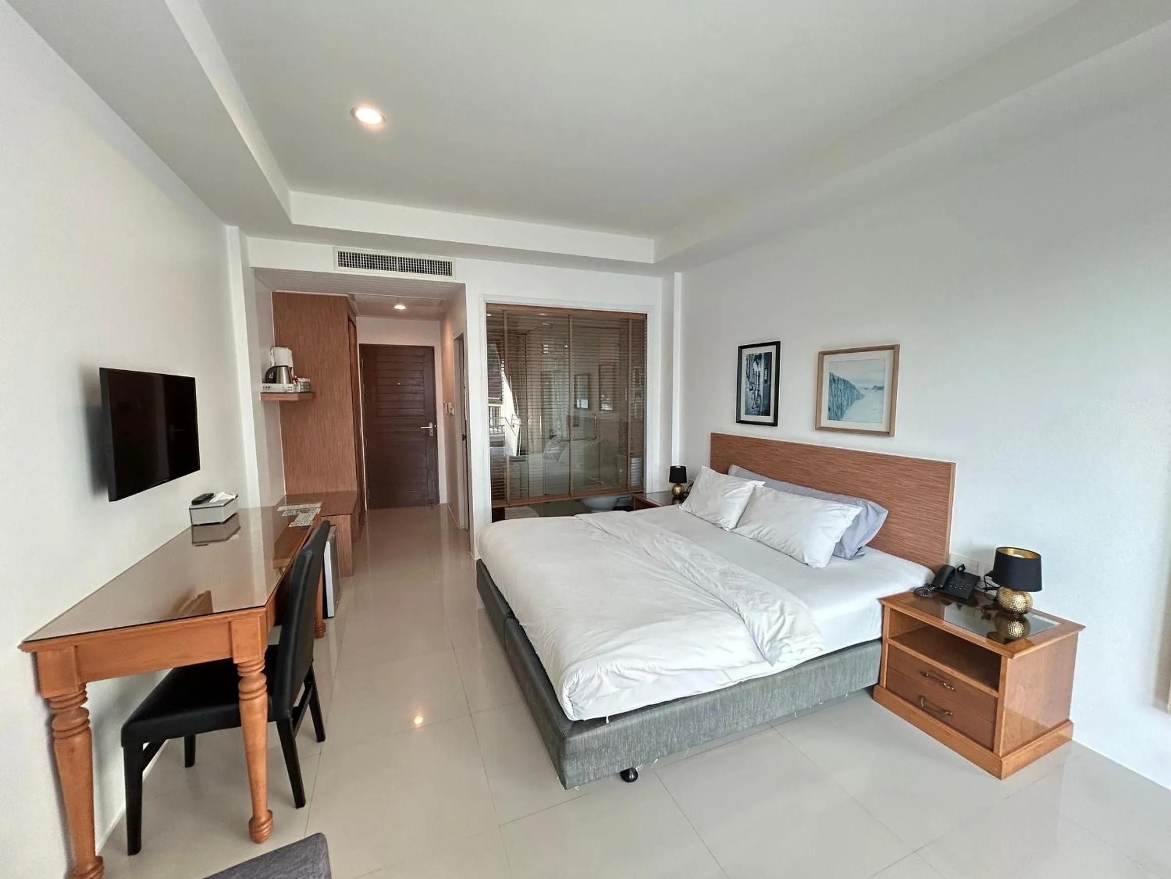 TV and multimedia, Bed in Clear House Resort - SHA Extra Plus