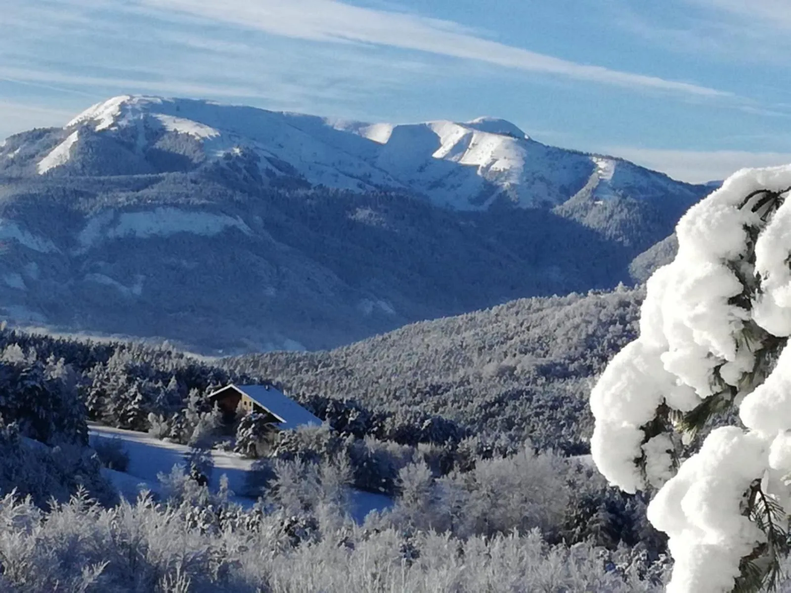 Natural landscape in Domaine de l'Adoux