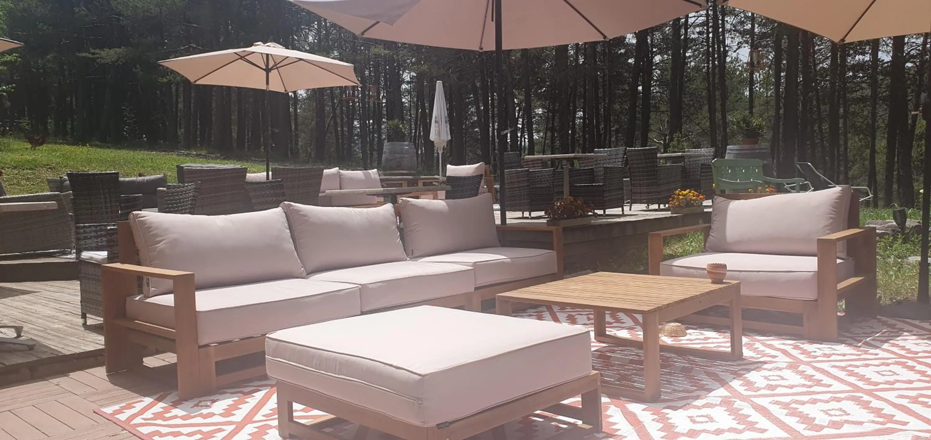 Garden in Domaine de l'Adoux