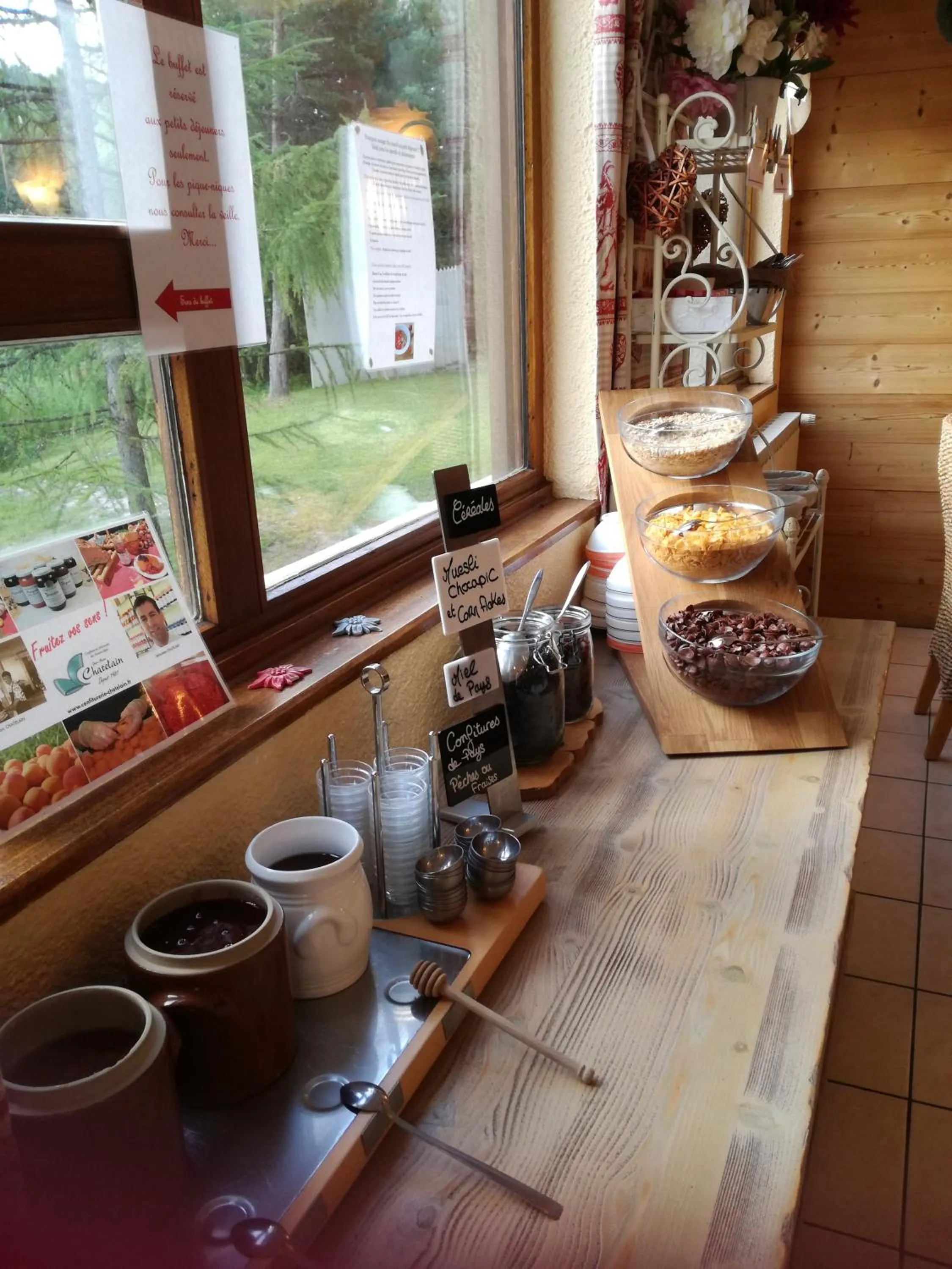 Breakfast in Domaine de l'Adoux