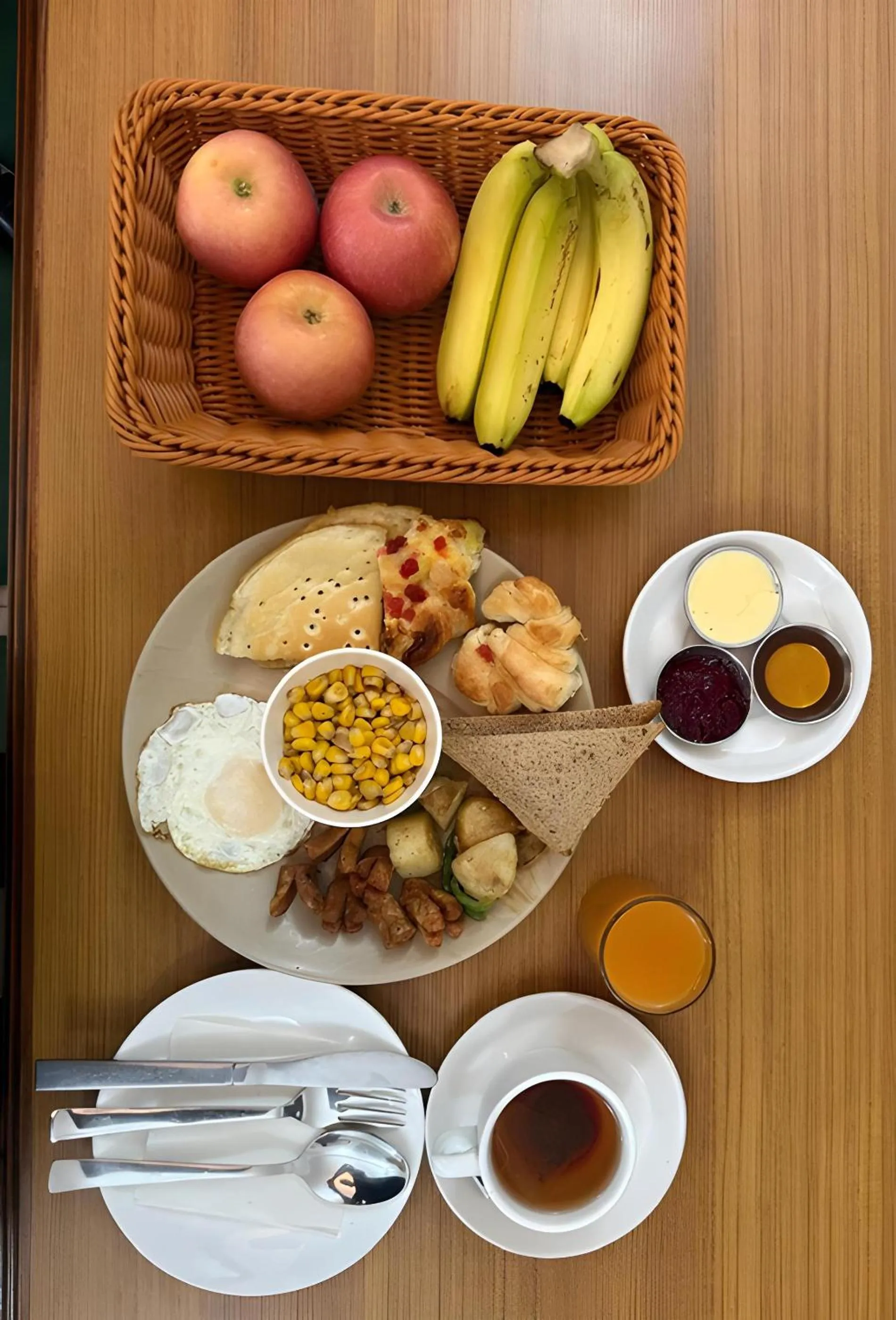 Breakfast in Kathmandu Prince Hotel