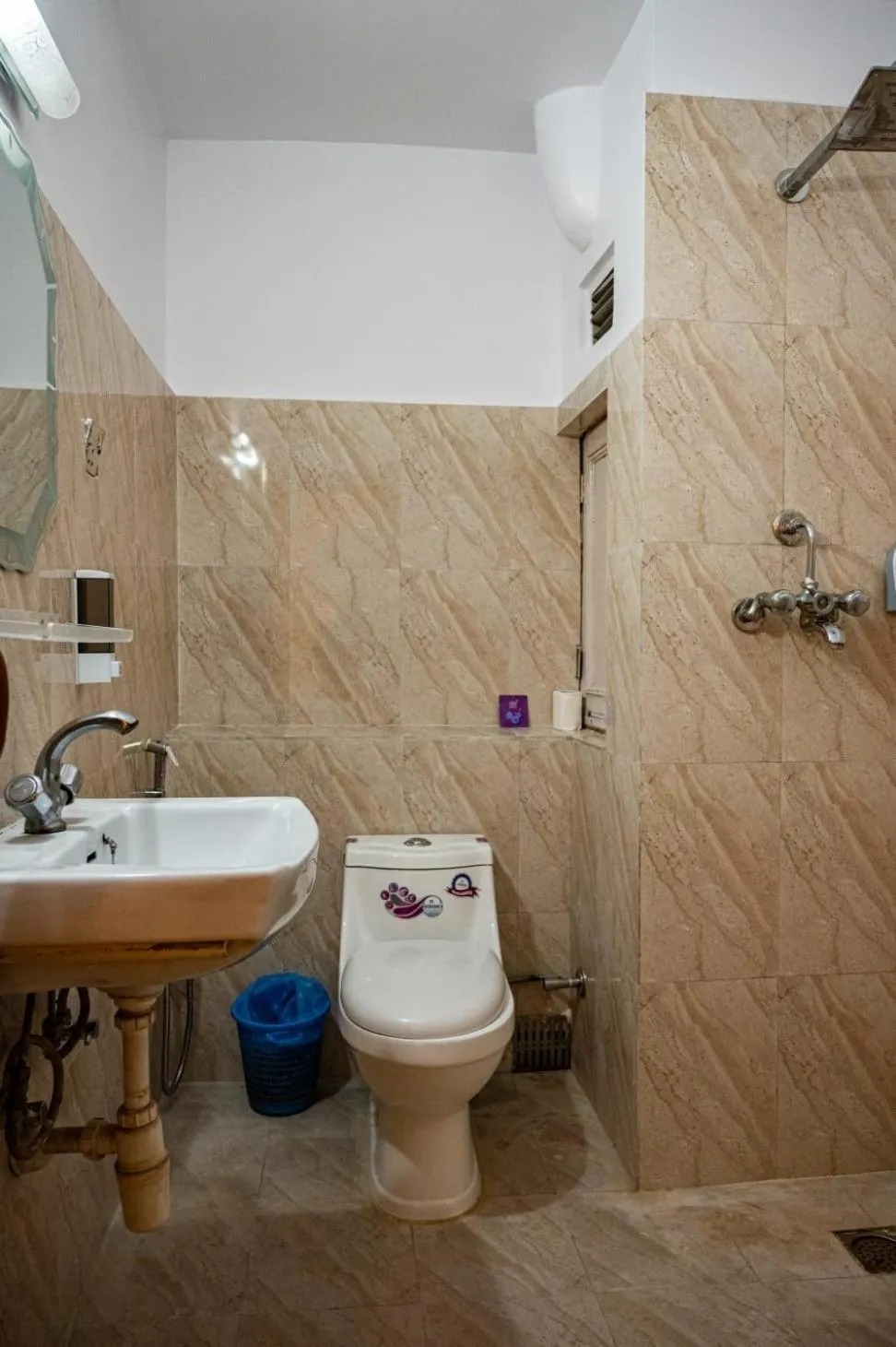 Shower in Kathmandu Prince Hotel