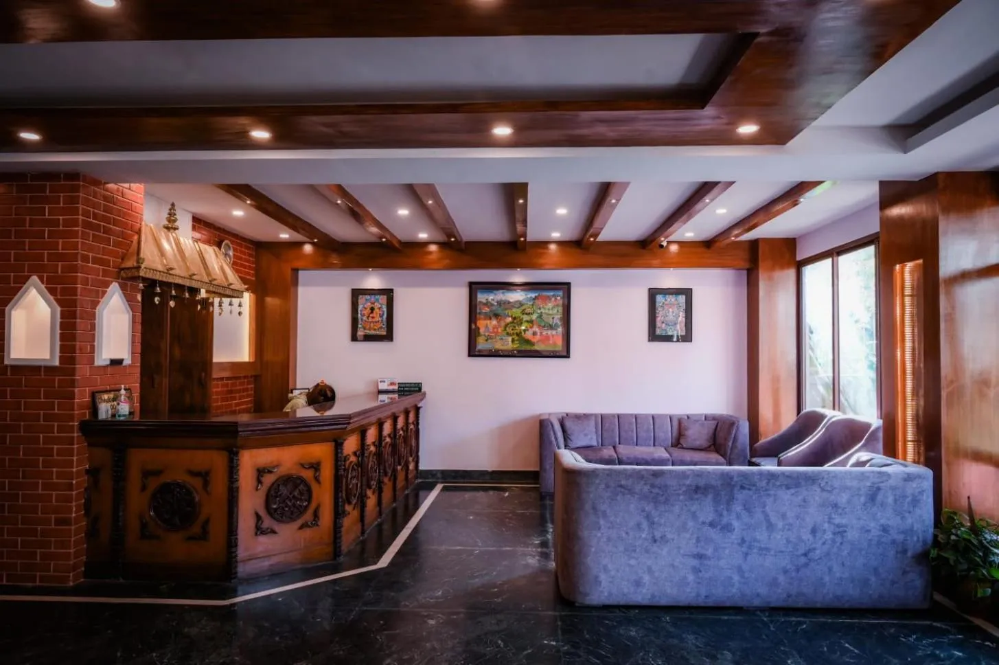 Lobby or reception in Kathmandu Prince Hotel