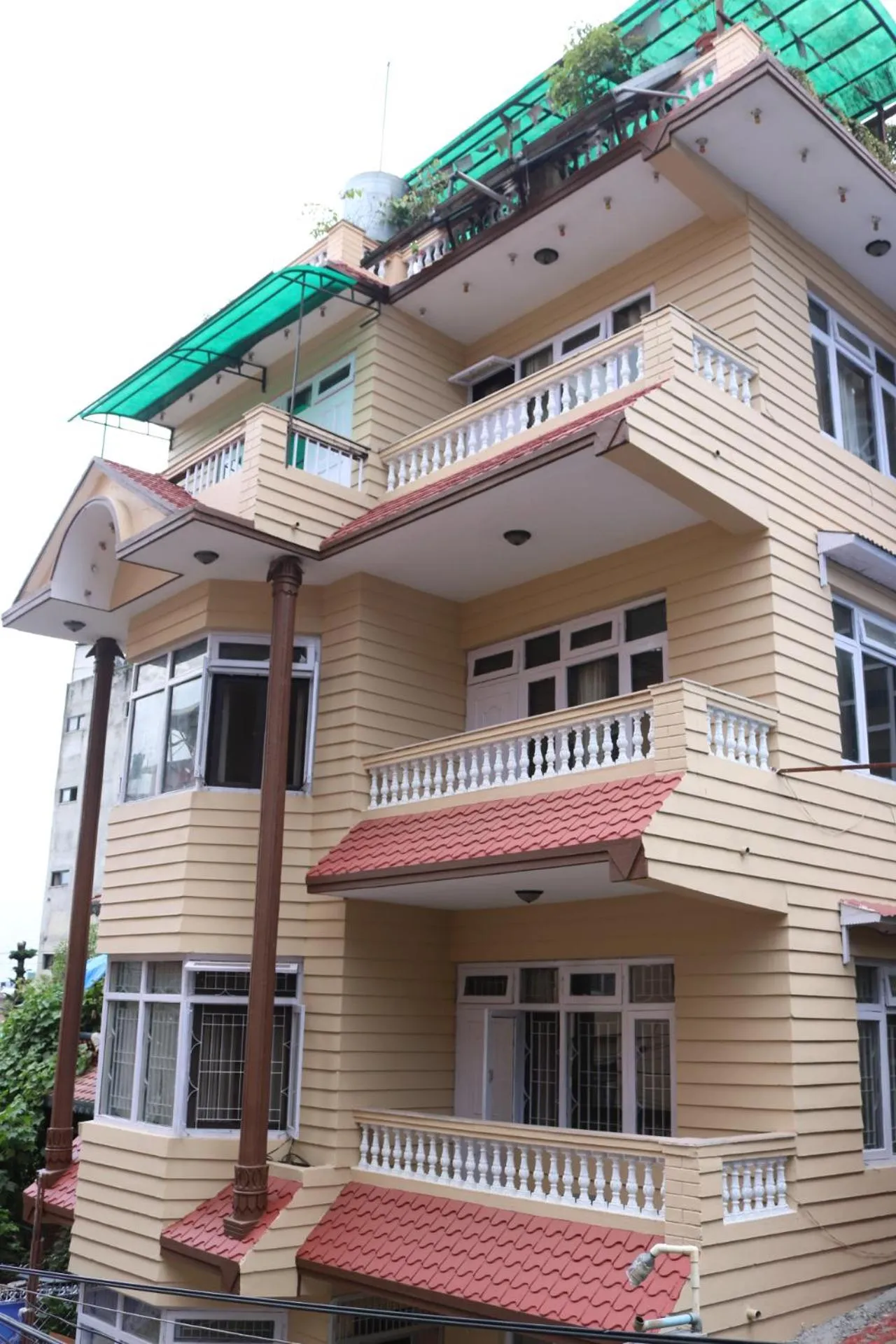 Property building in Kathmandu Peace Guesthouse