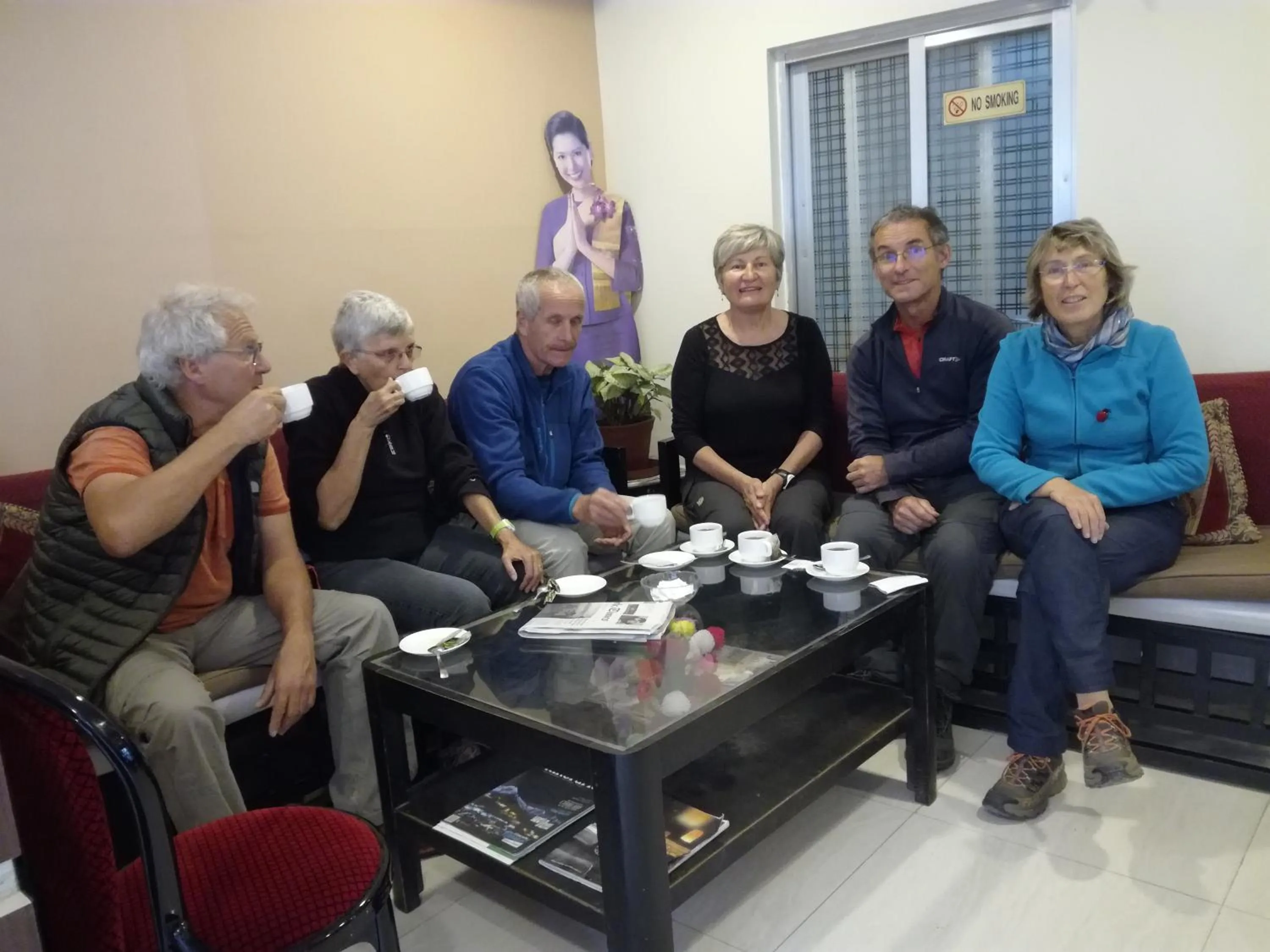 People in Kathmandu Peace Guesthouse