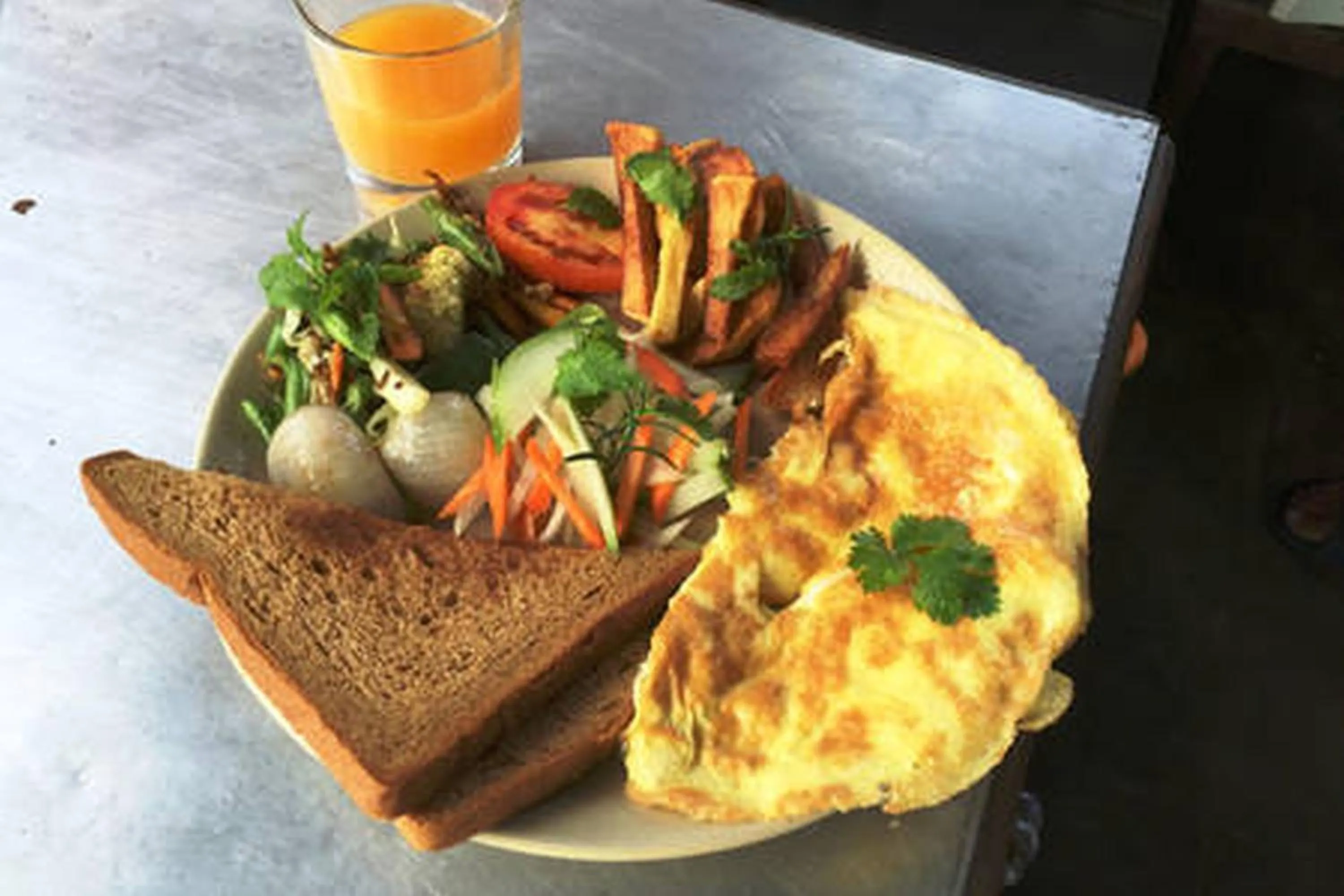 Breakfast in Metro Eco Hotel