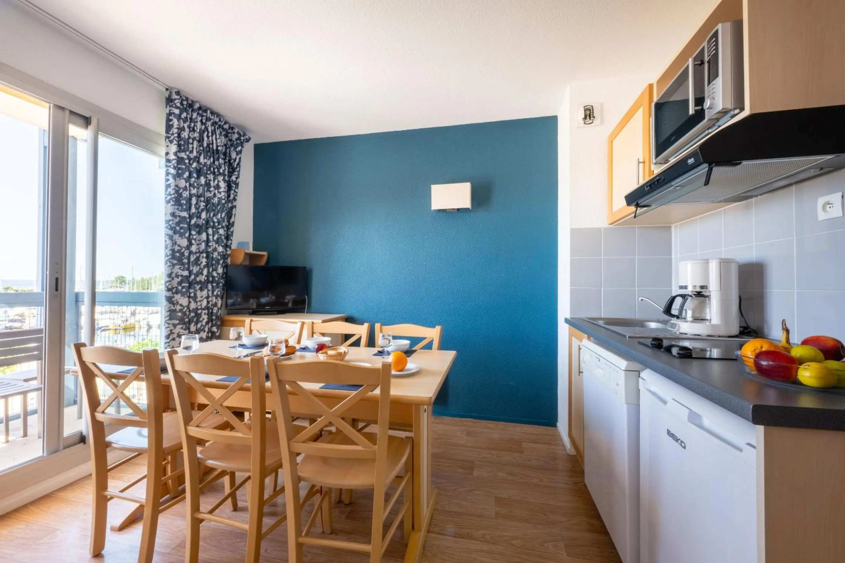 Dining area in Résidence Odalys Du Port