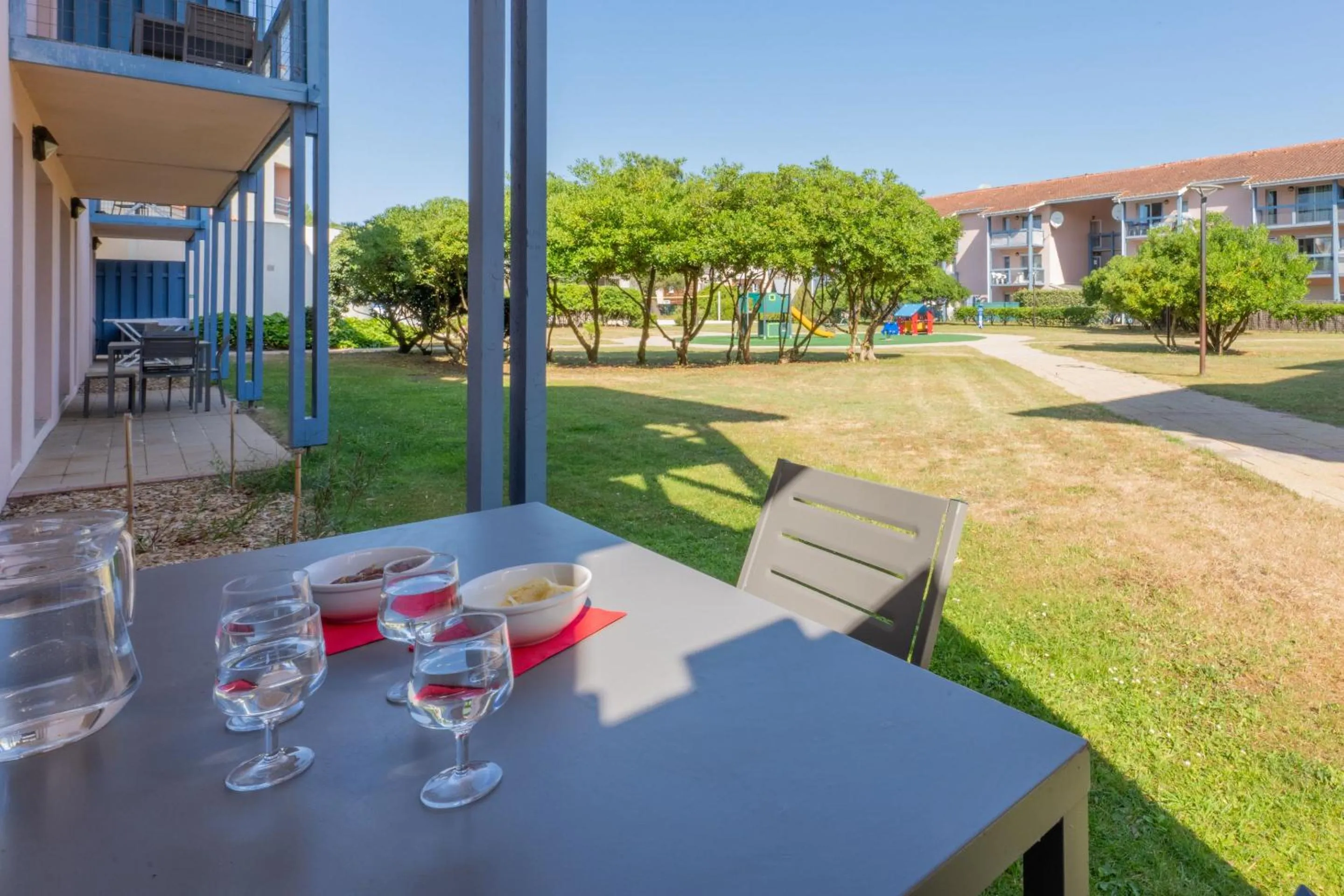 Balcony/Terrace in Résidence Odalys Du Port