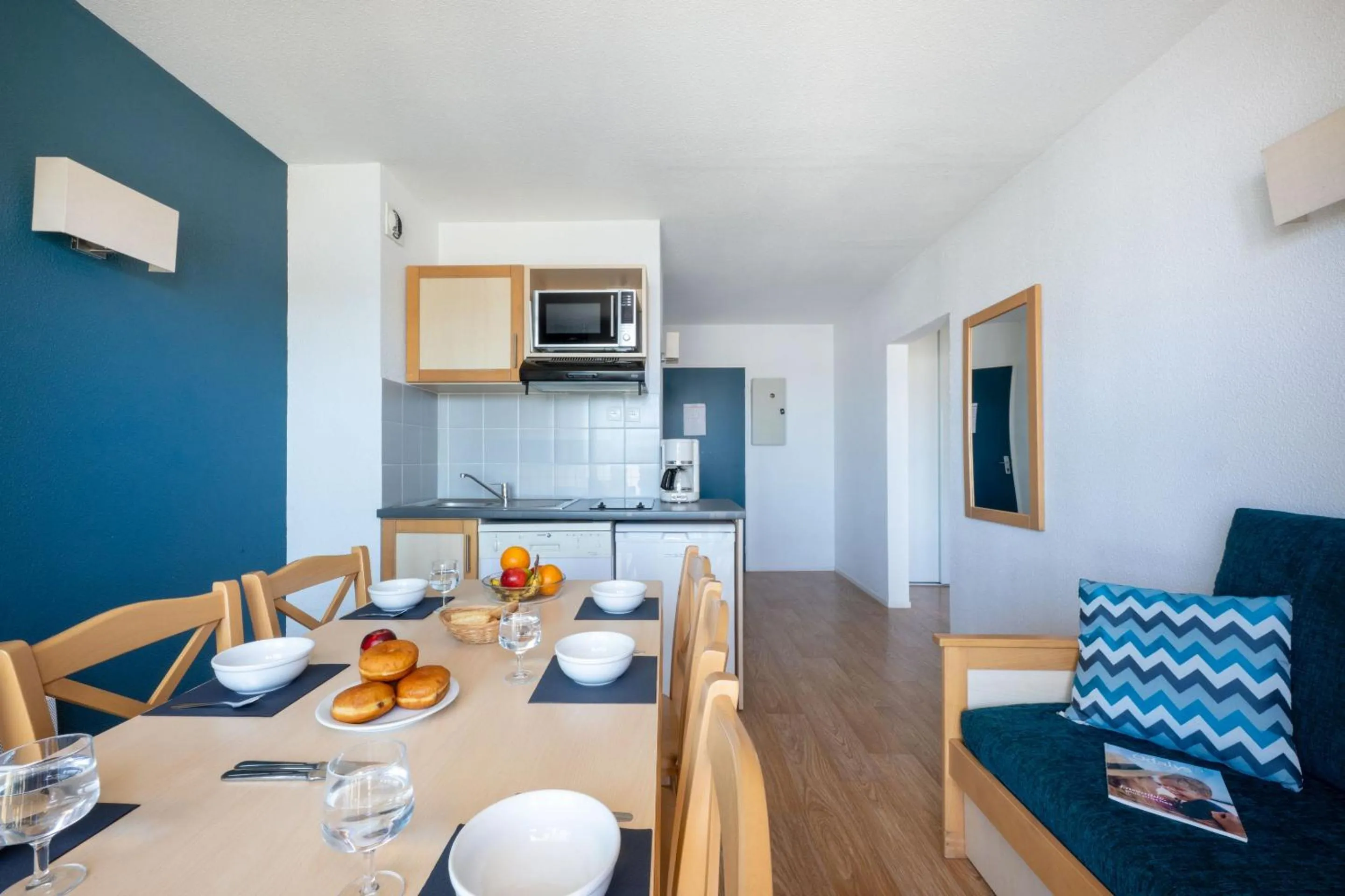 Seating area in Résidence Odalys Du Port