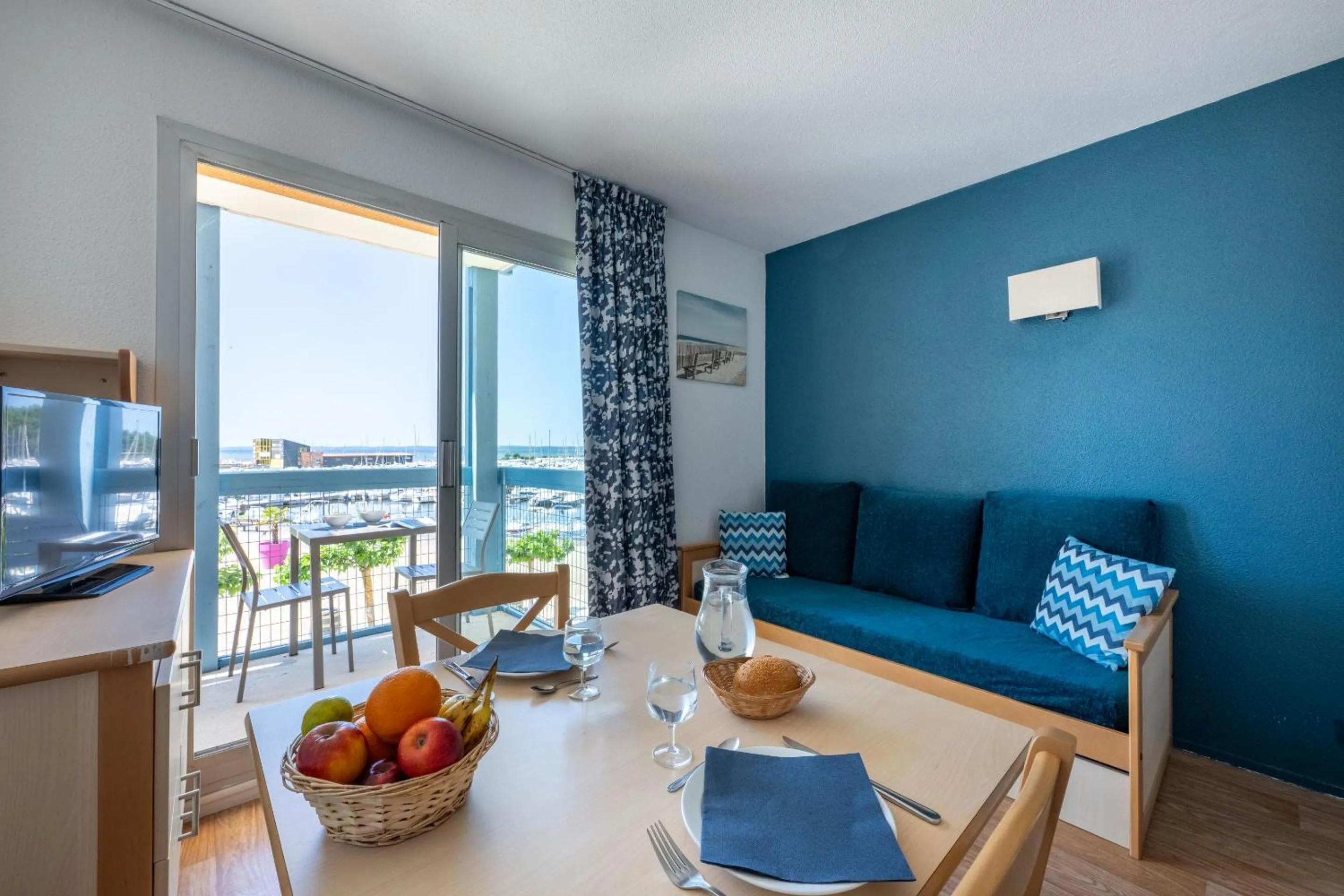 Dining area in Résidence Odalys Du Port