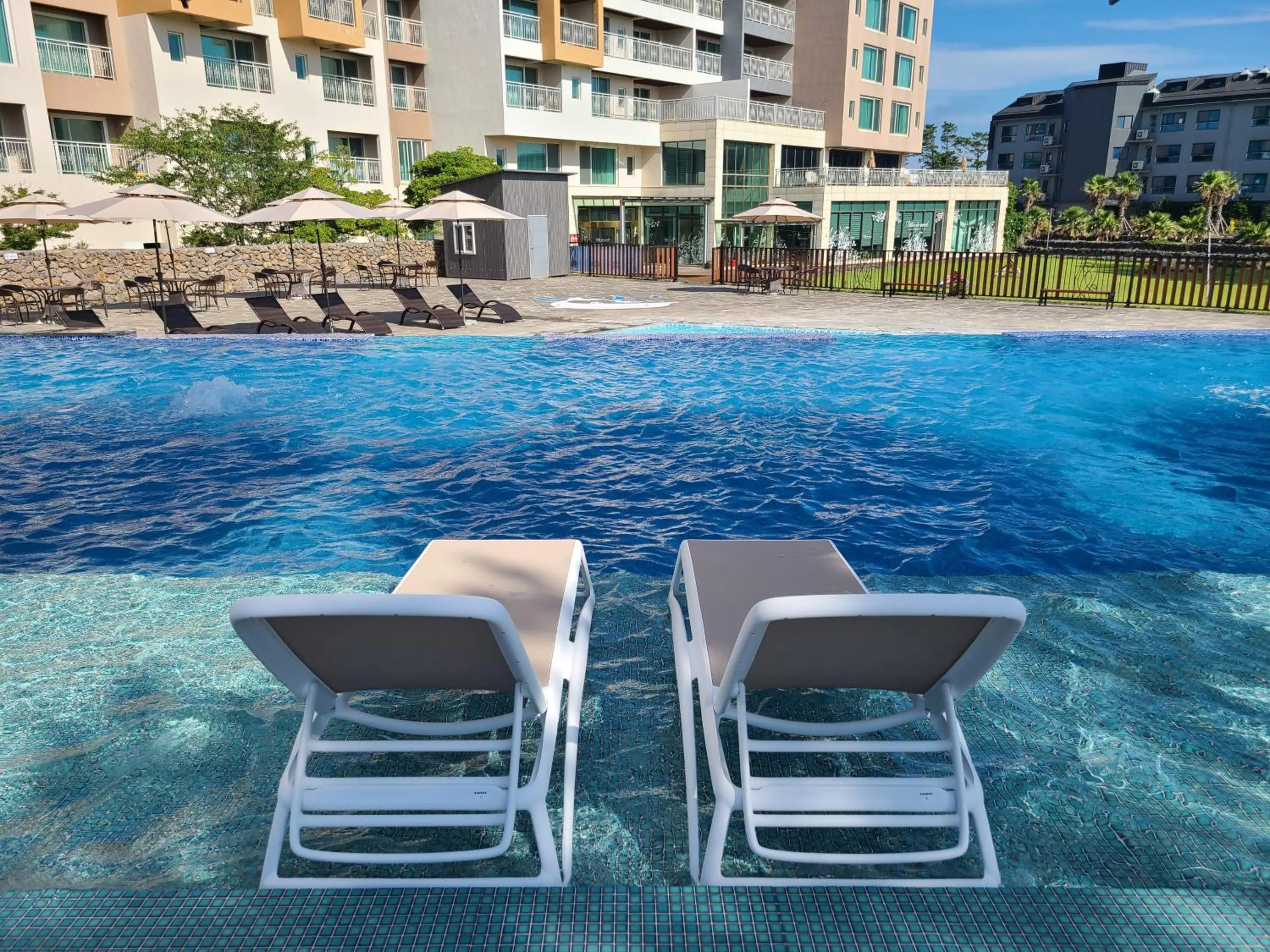 Swimming pool in Villa de Aewol