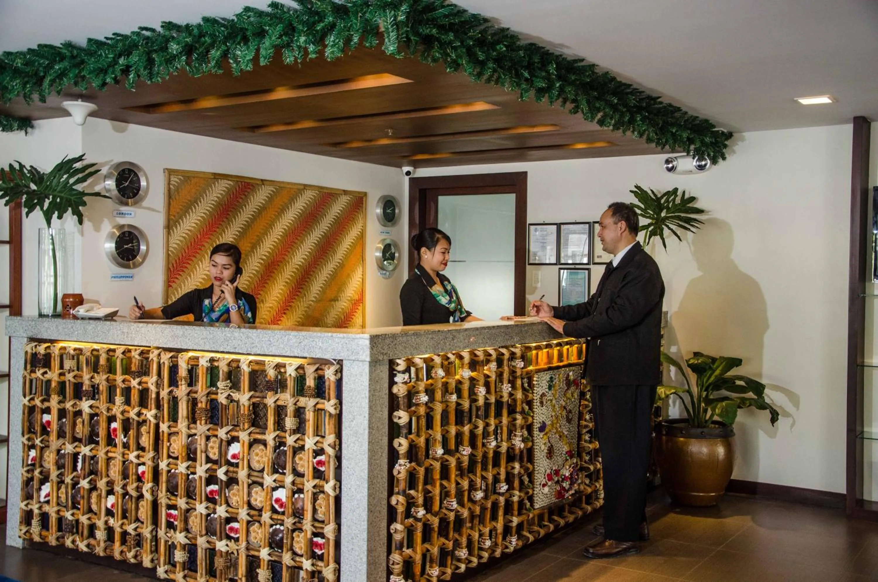 Lobby or reception in Fersal Hotel - Puerto Princesa