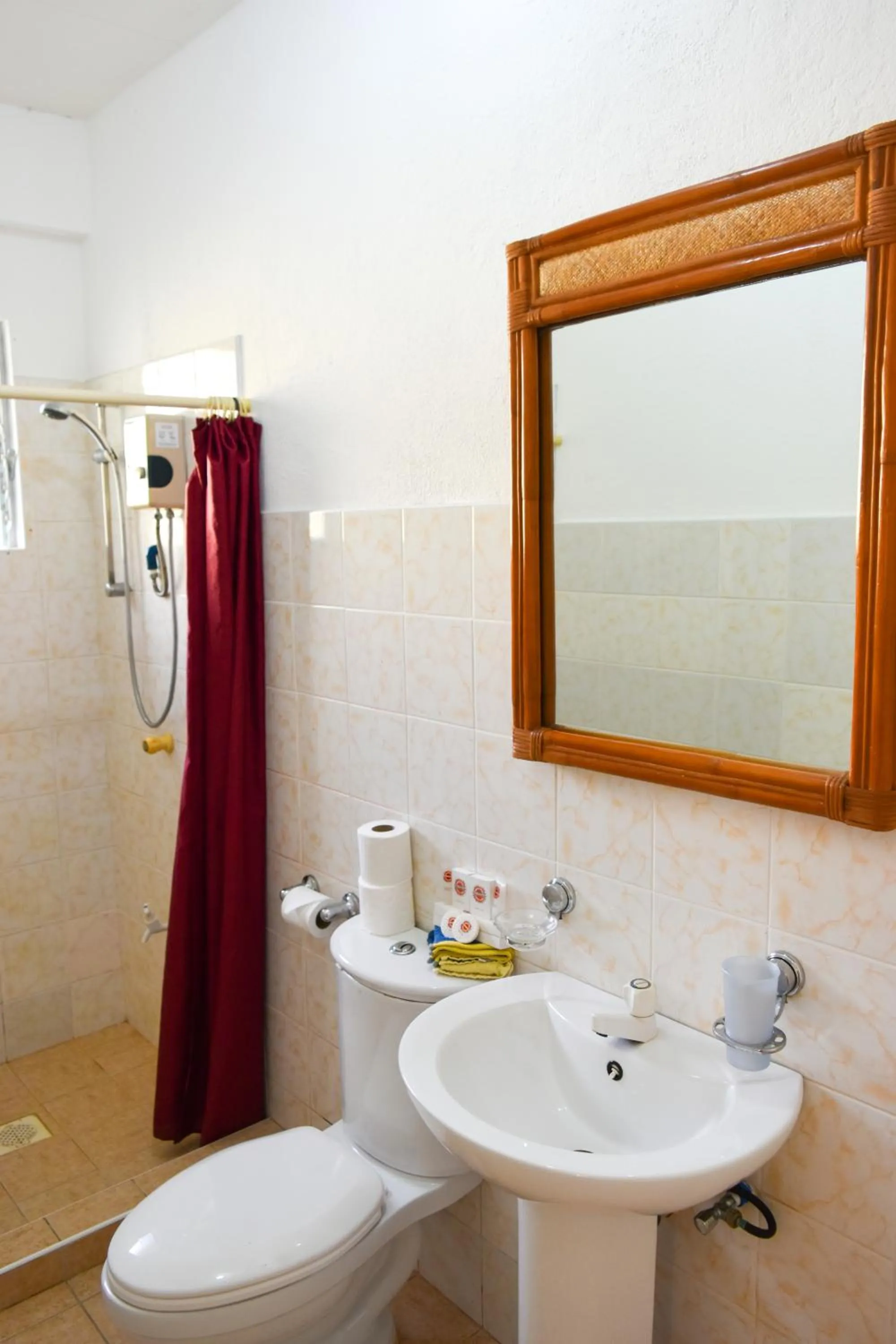 Shower in Alona Vida Beach Resort