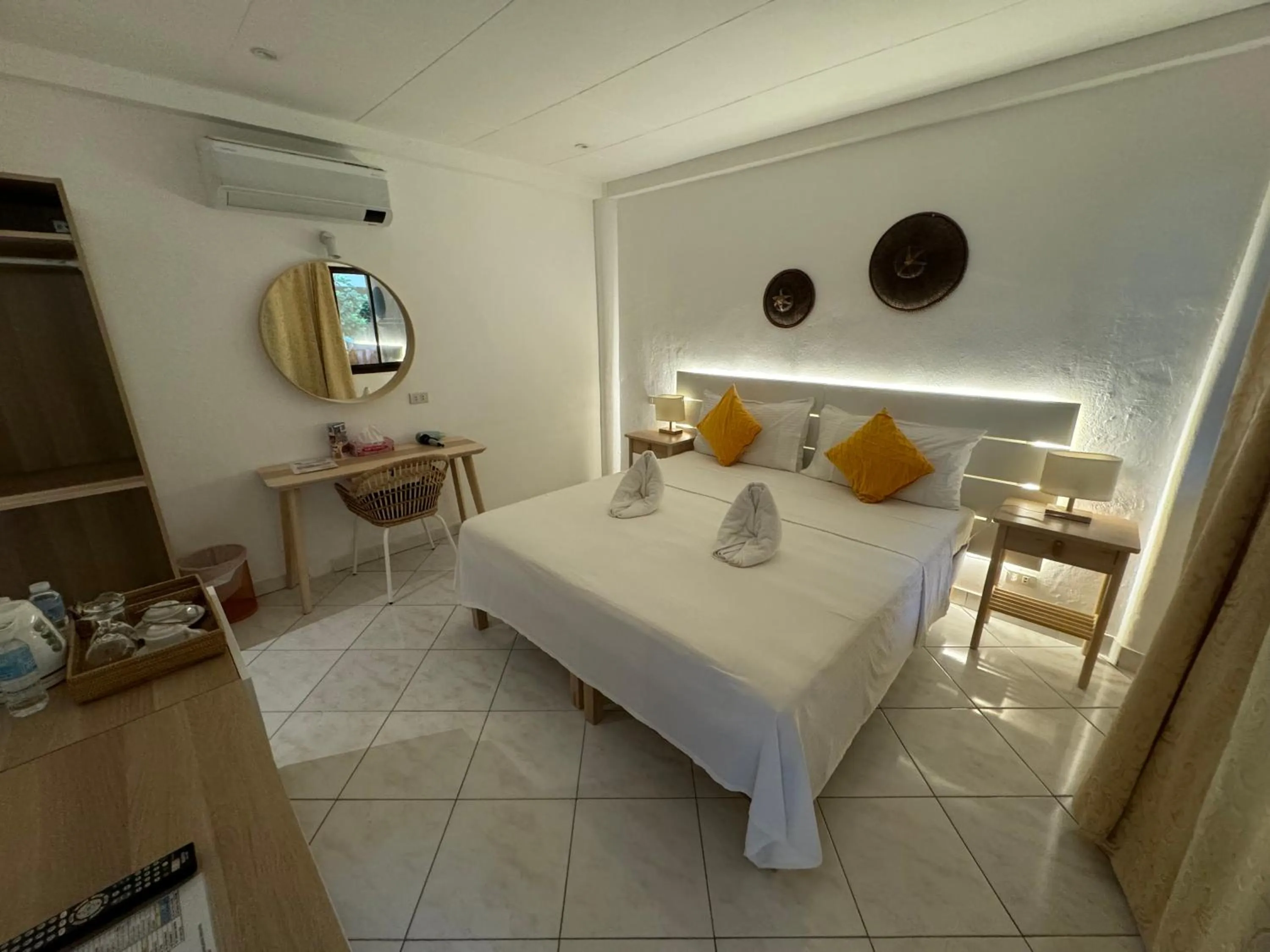 Bed in Alona Vida Beach Resort