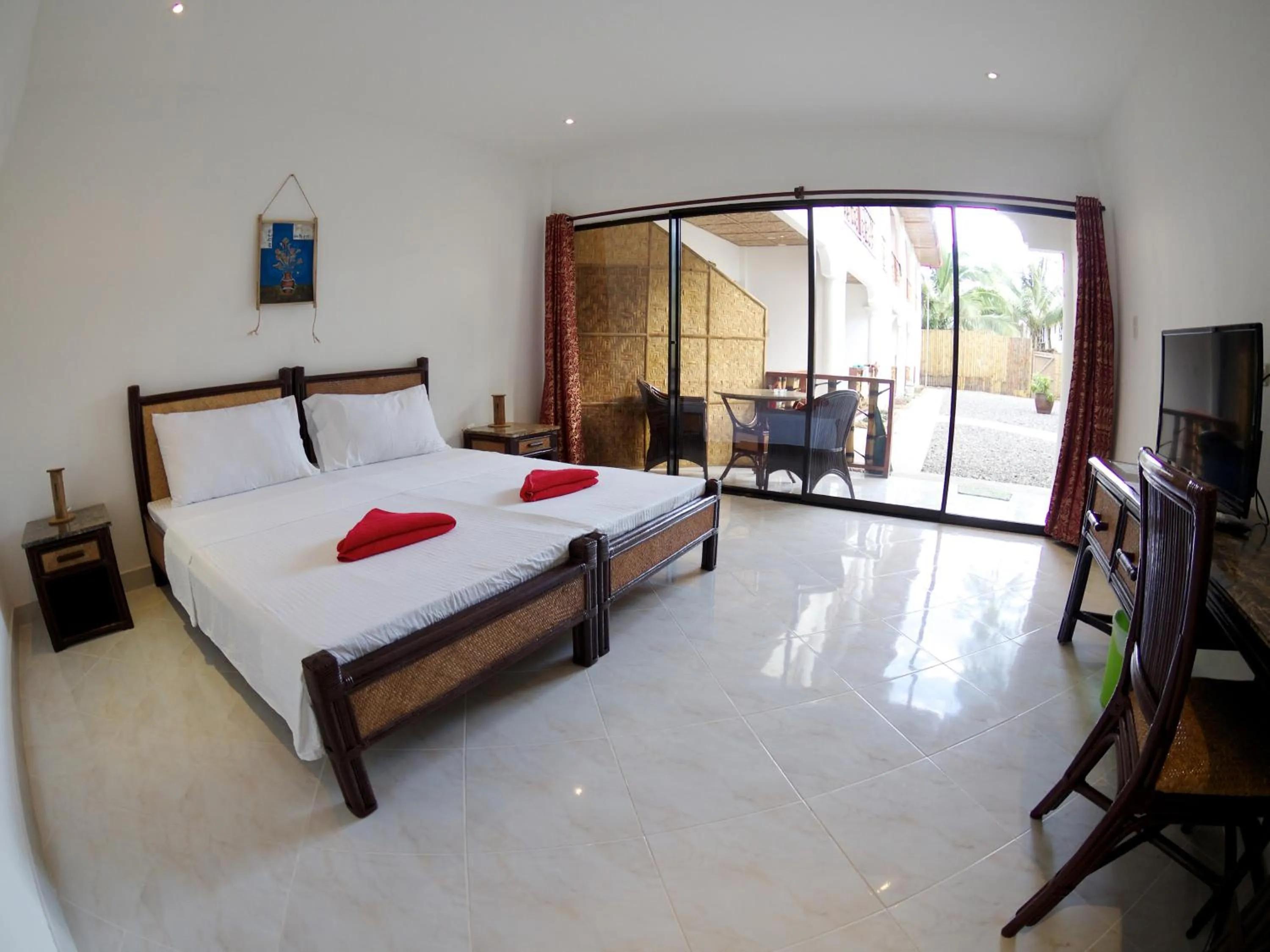 Photo of the whole room, Bed in Alona Vida Beach Resort