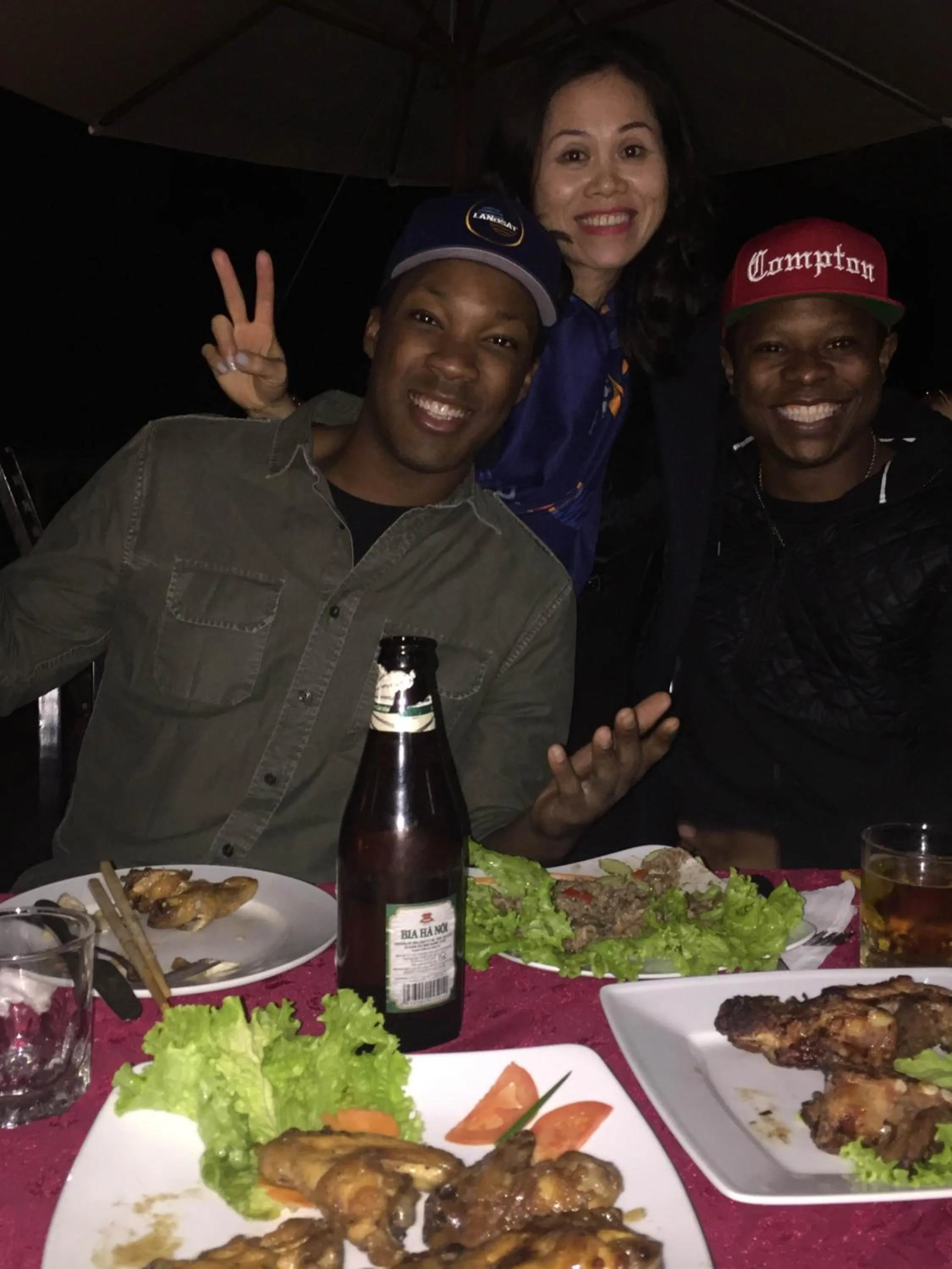 group of guests in Phong Nha Lake House Resort