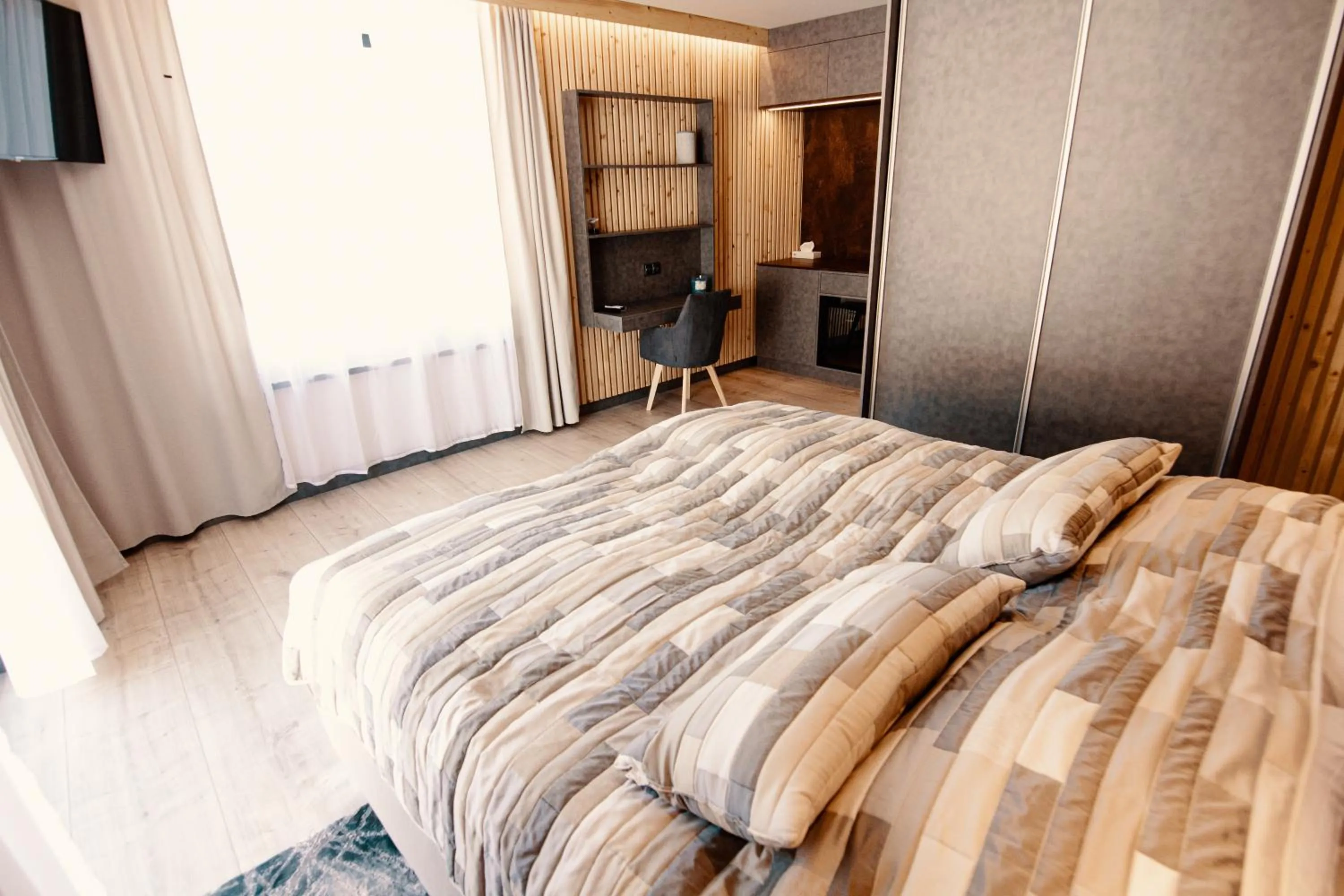 Bedroom, Bed in Sousedi Pavlov